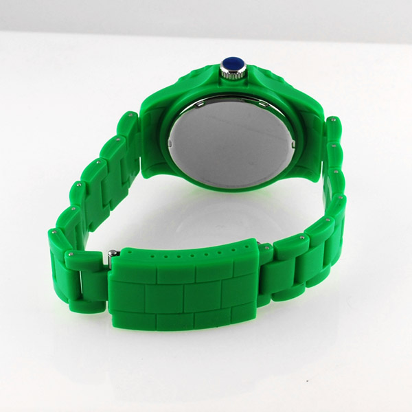 PASSERO - Grønt Plastik Ur - 2