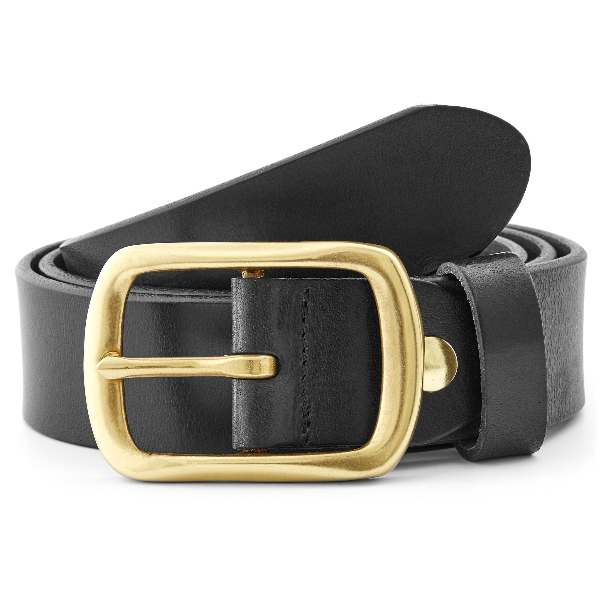 Cintura con fibbia dorata