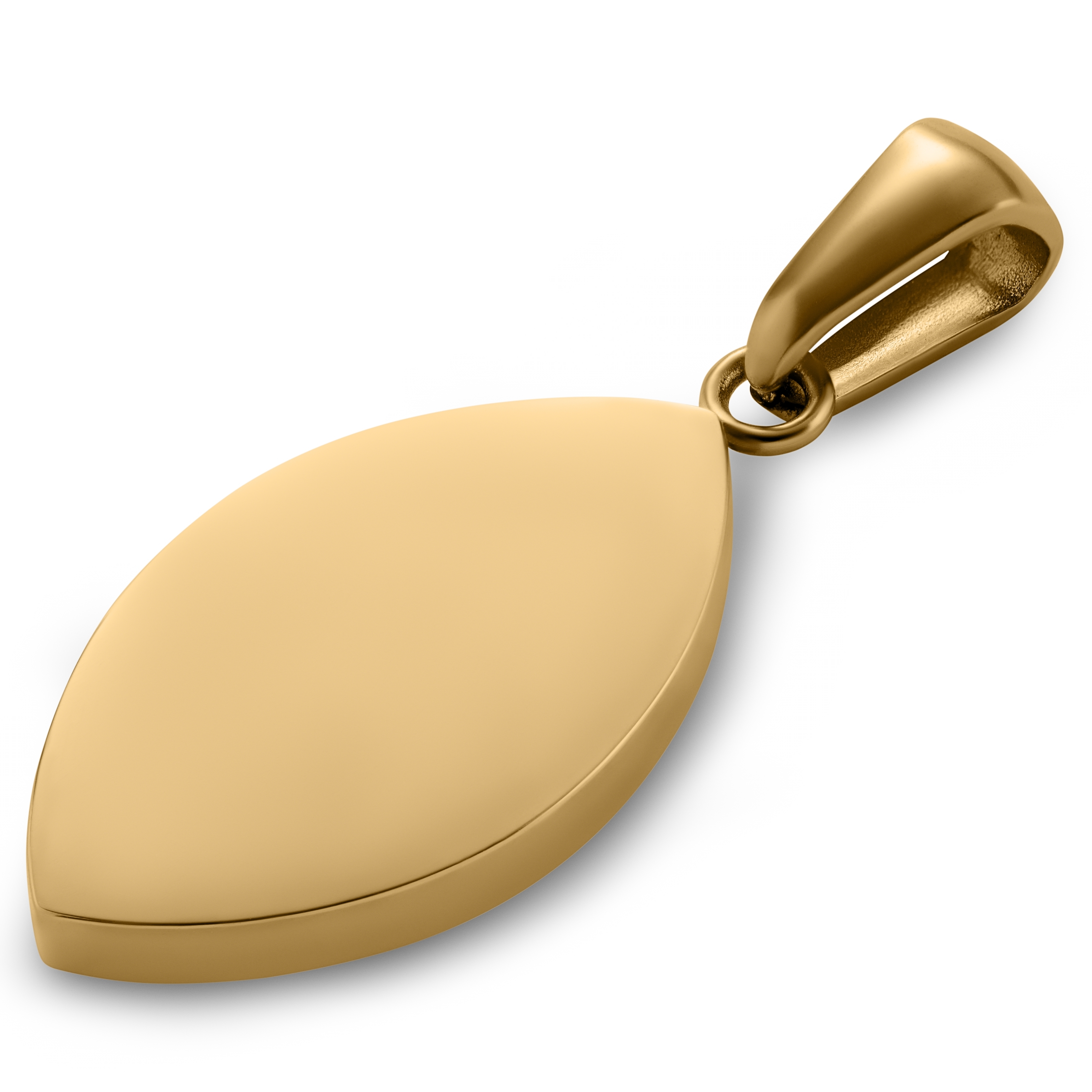 Evil eye | Gold-tone Pendant - 3