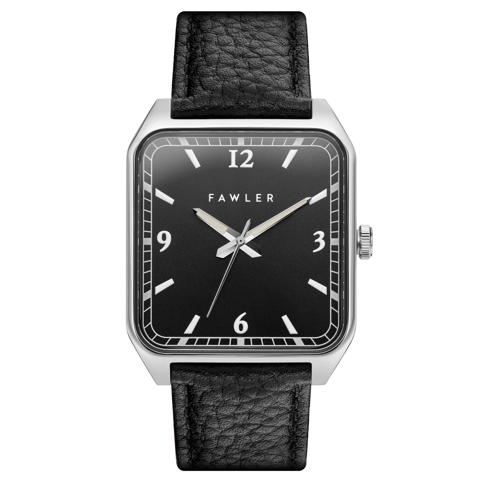 Clyde | Square Silver-Tone and Gray Watch Clyde | Square Silver-Tone and Gray Watch