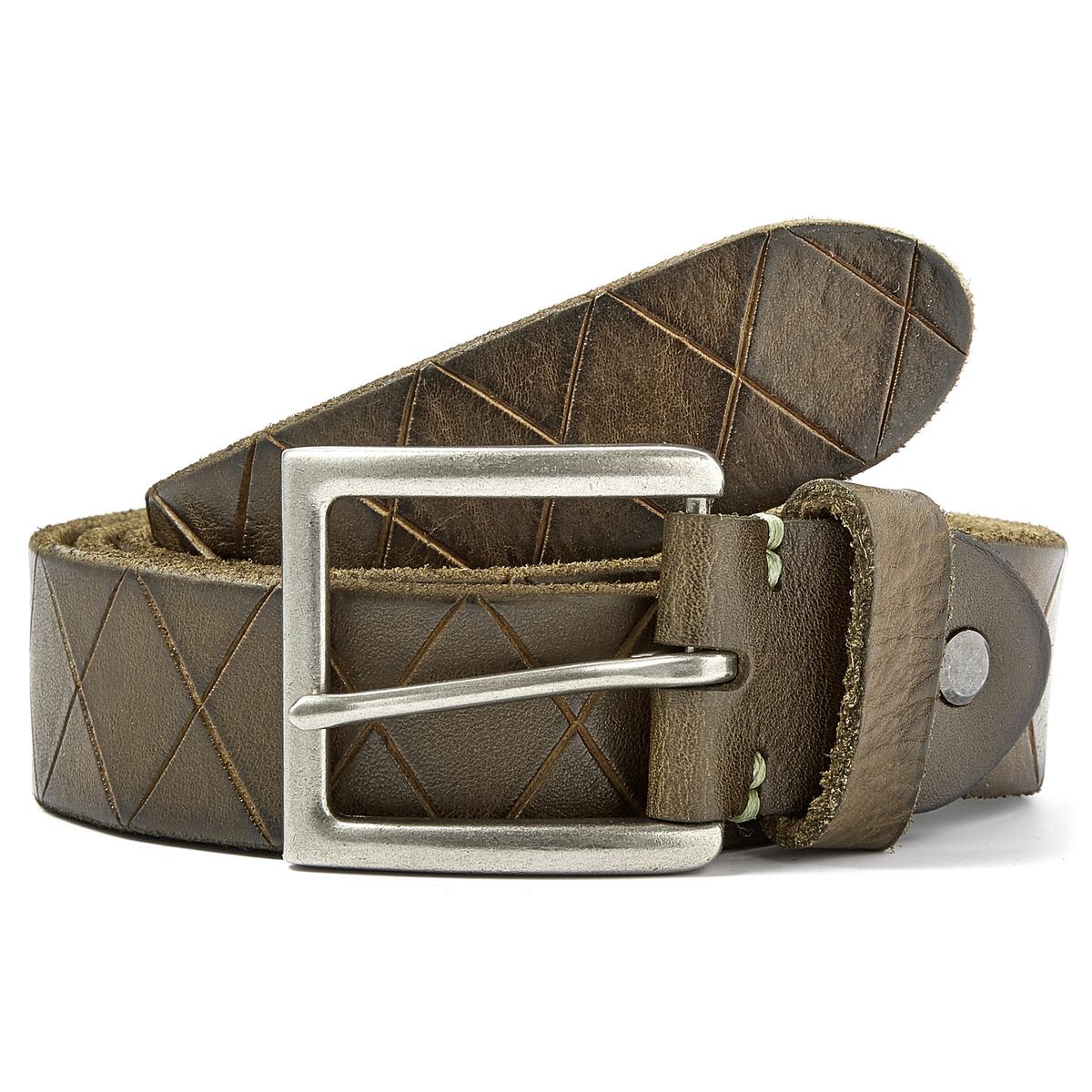 Groene Riem met Geruit Detail | Op voorraad | Collin Rowe
