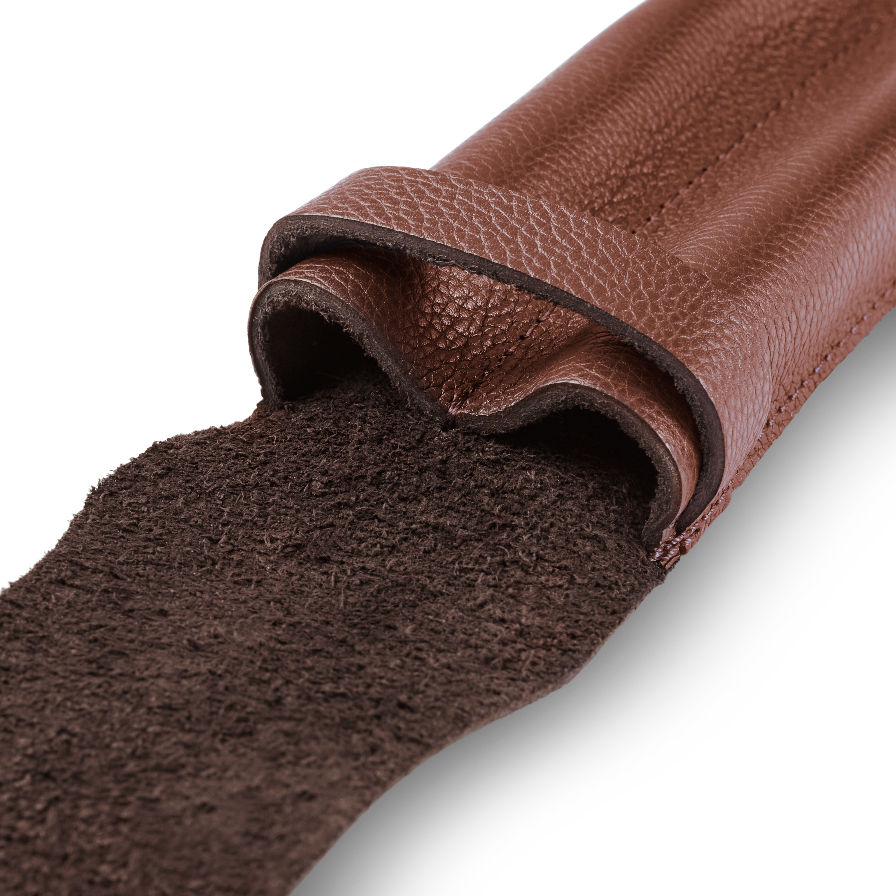 Pennveske | Mørkebrunt skinn | Stor - 2