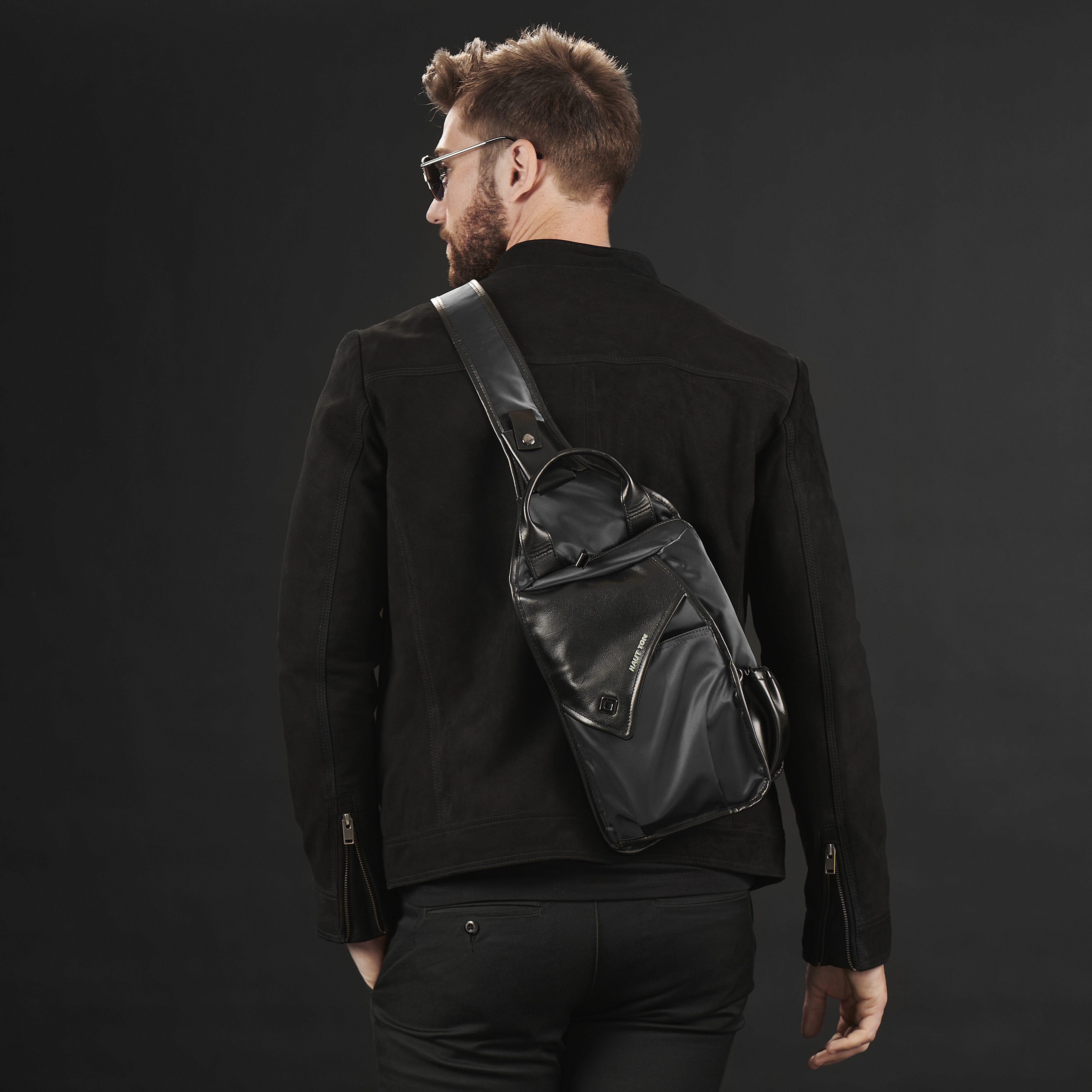 Svart Axelväska - 5