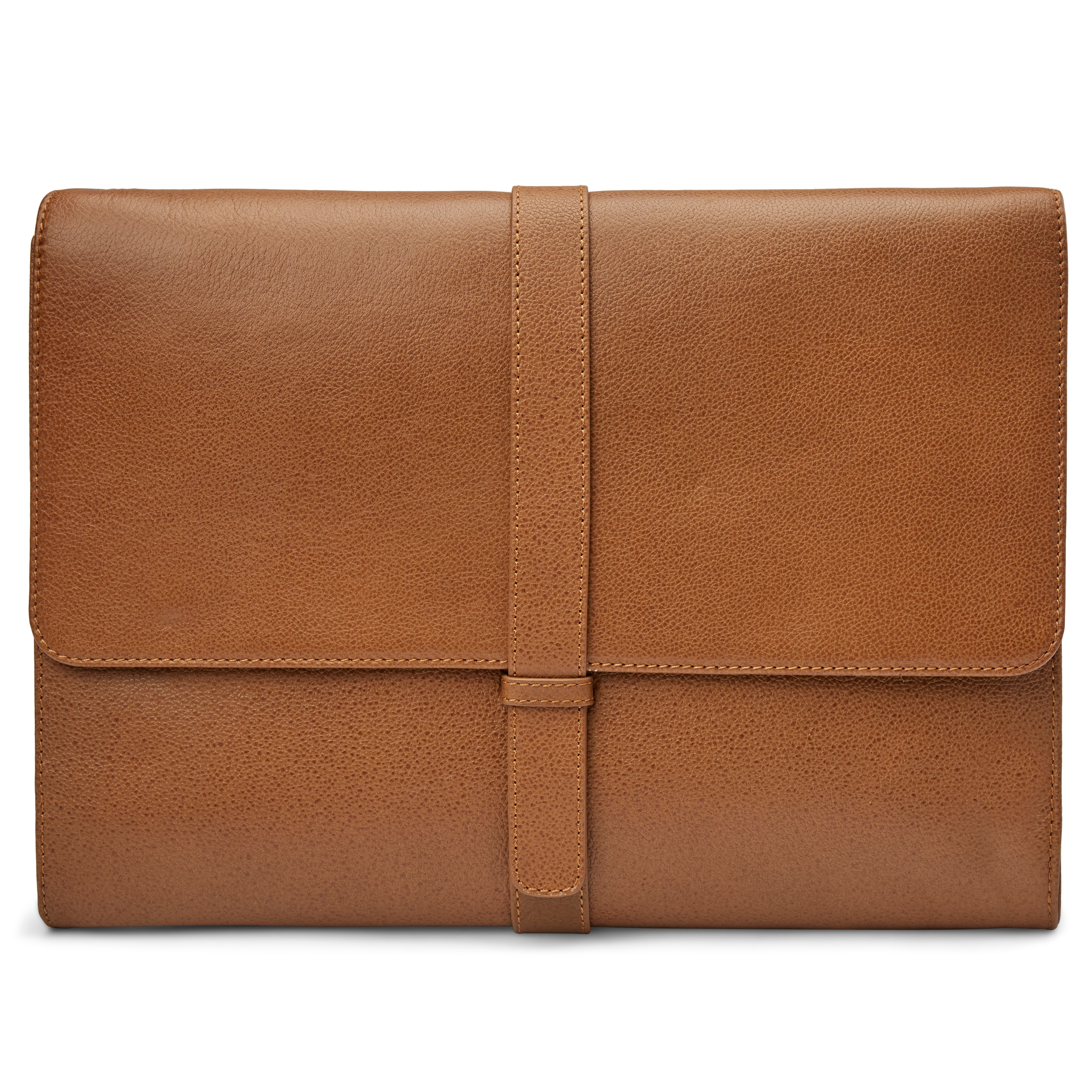 Étui pour ordinateur portable 13 pouces en cuir brun havane  Lyon - 3