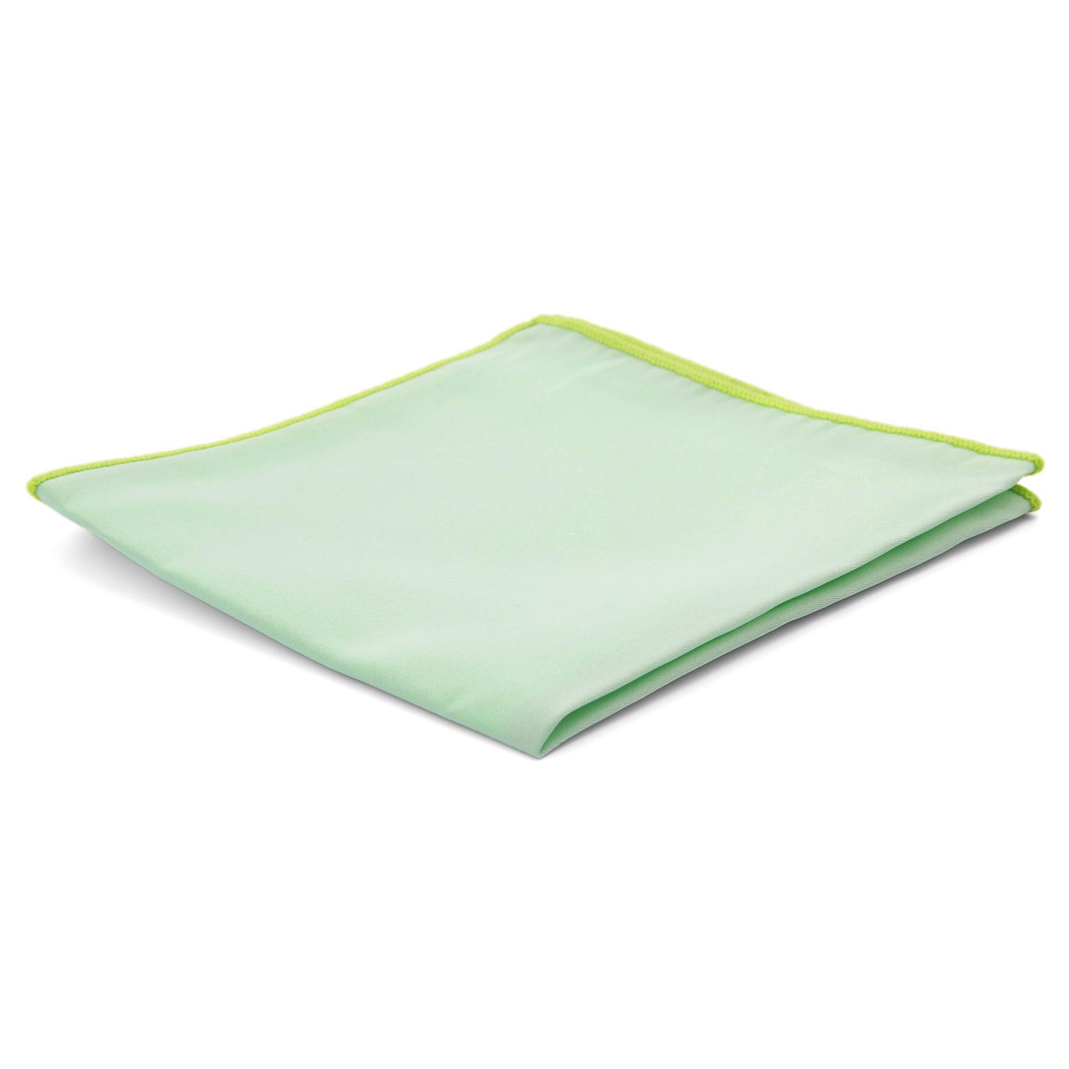 Mintgroene Basic Pochet Mintgroene Basic Pochet