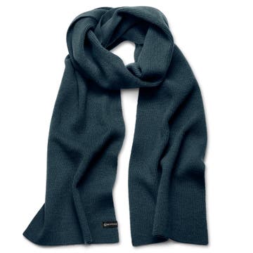Baltic | Navy Fine Knitted Acrylic Scarf Baltic | Navy Fine Knitted Acrylic Scarf