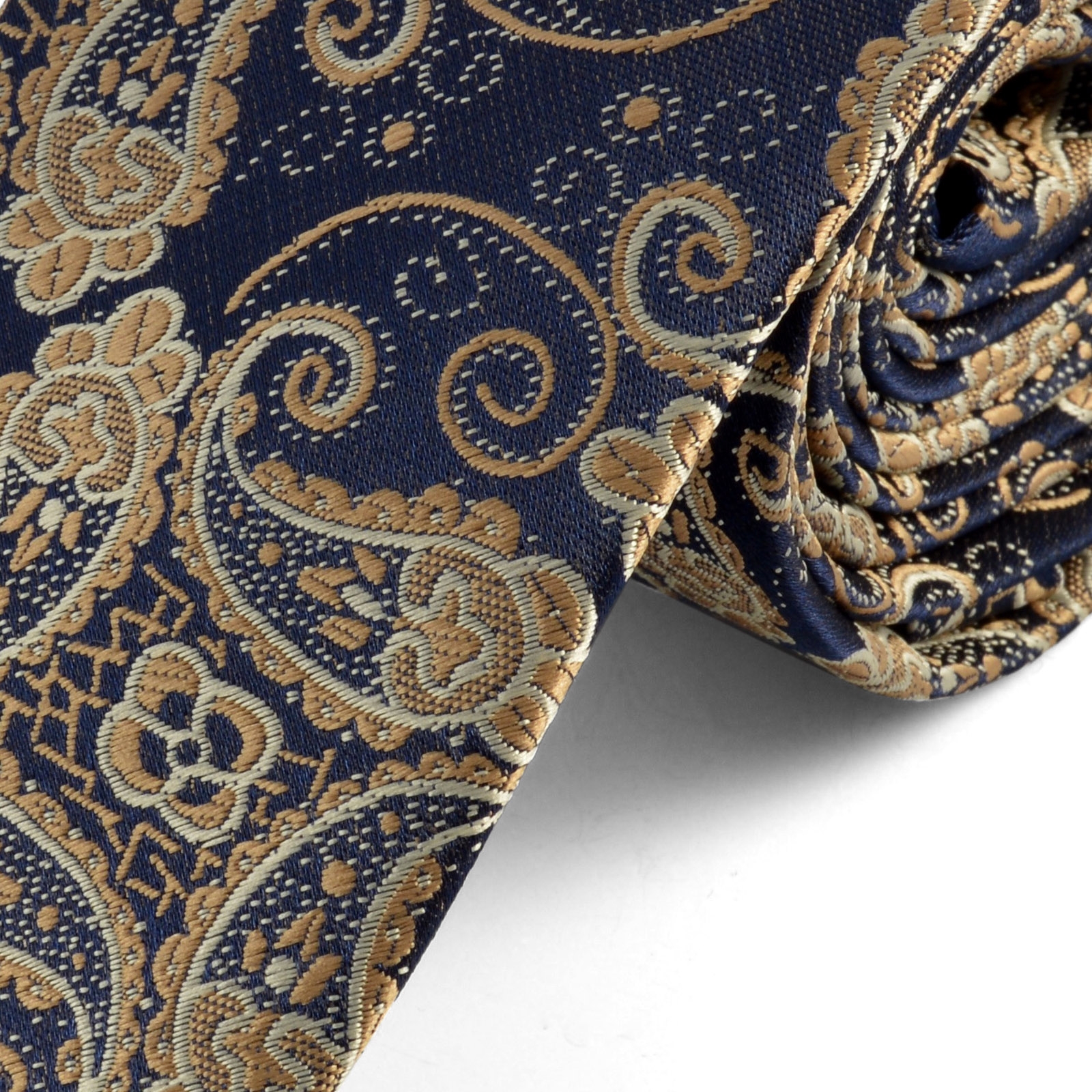 Blue Paisley Tie - 2