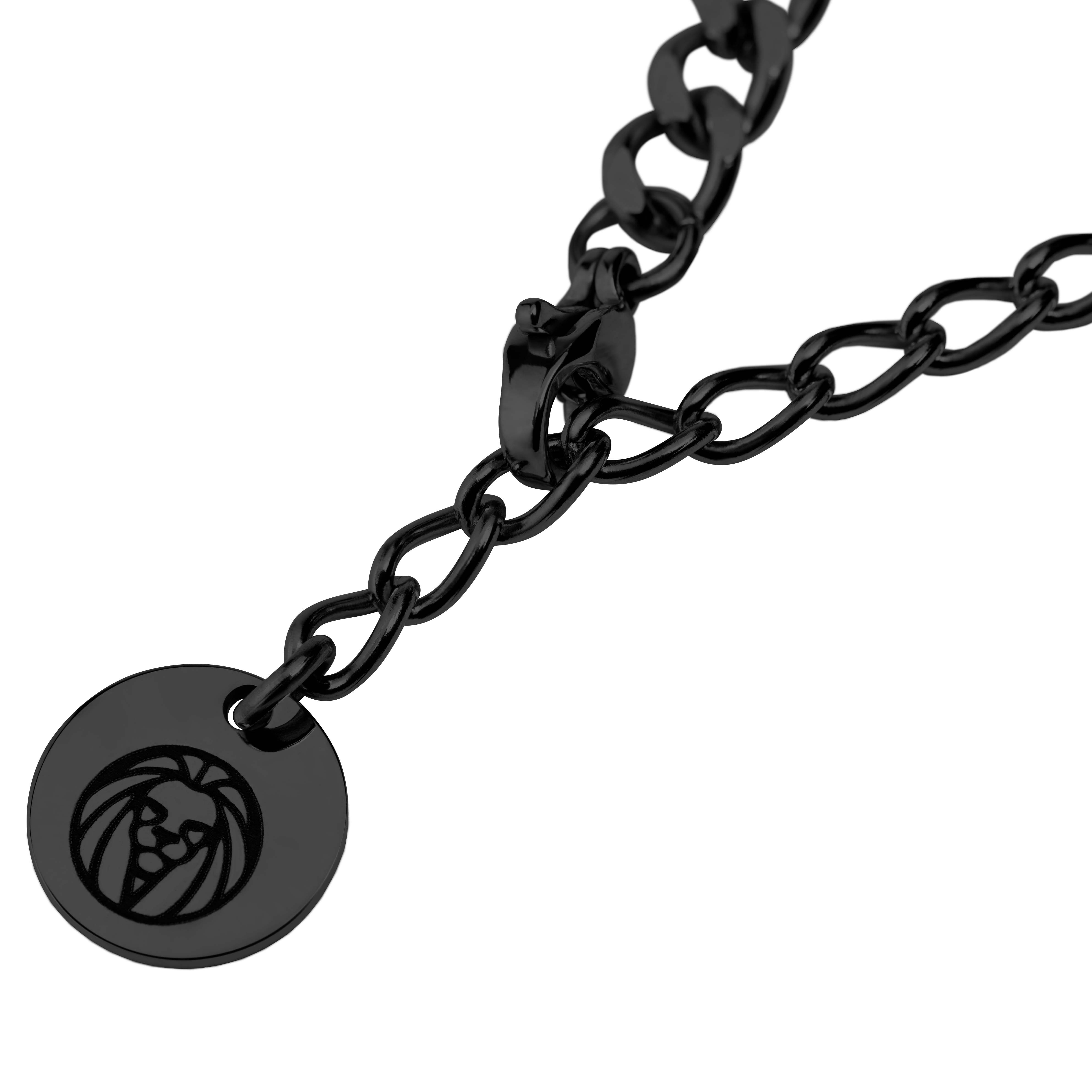 Collier noir avec pendentif Ankh - 9