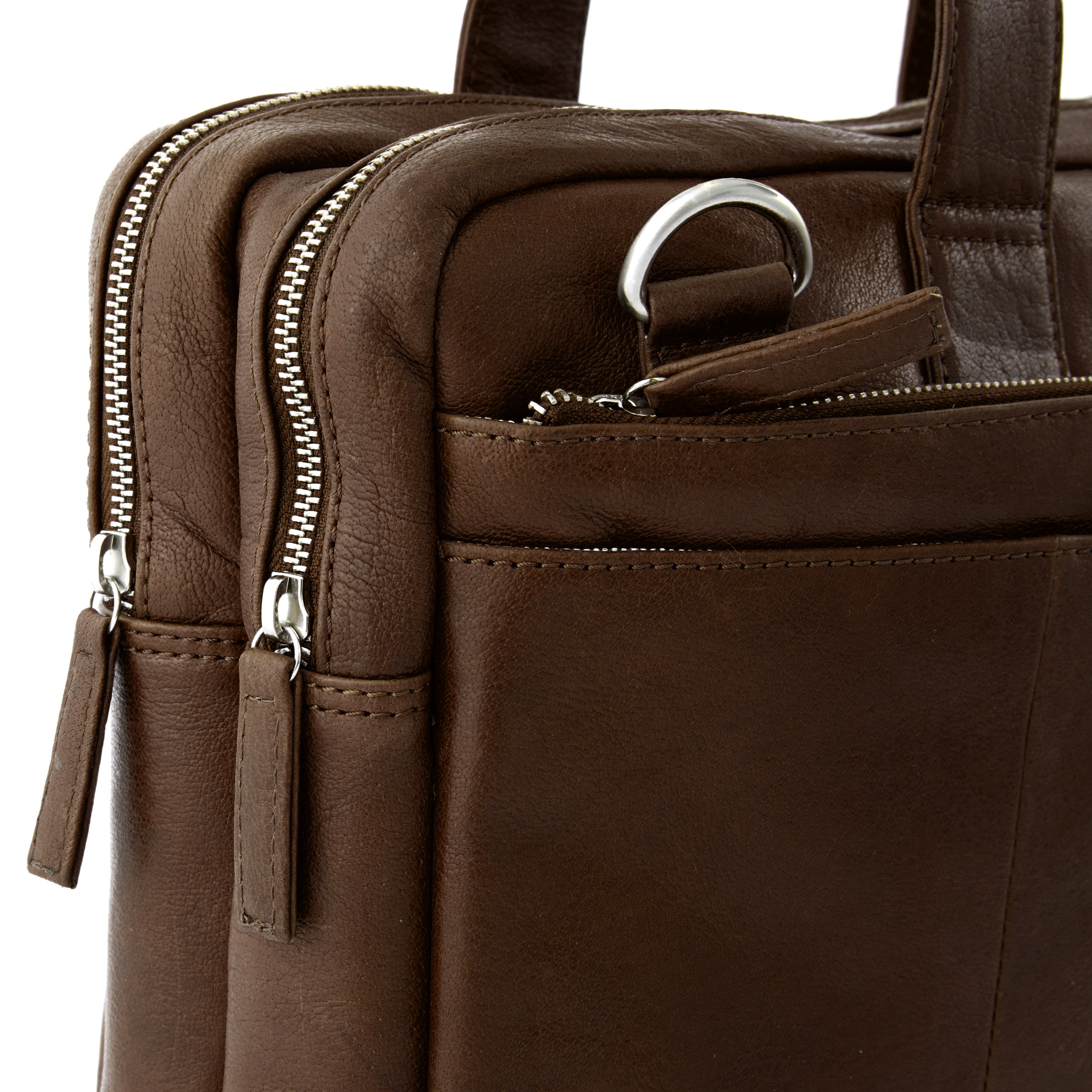 Braune California Laptoptasche - 16