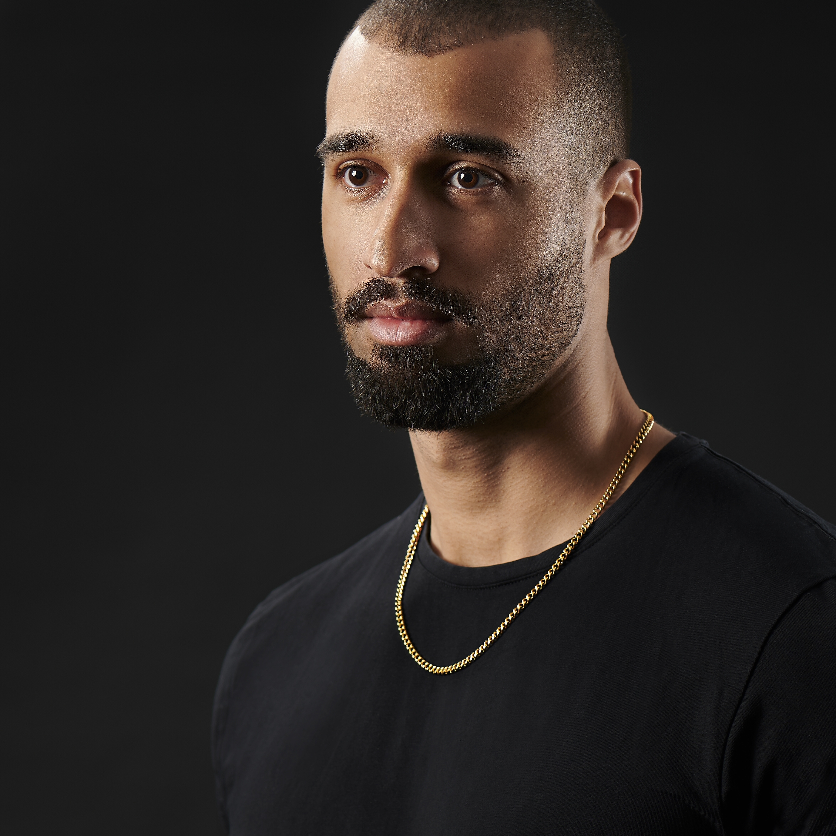 4 mm złocisty naszyjnik łańcuszkowy - 5