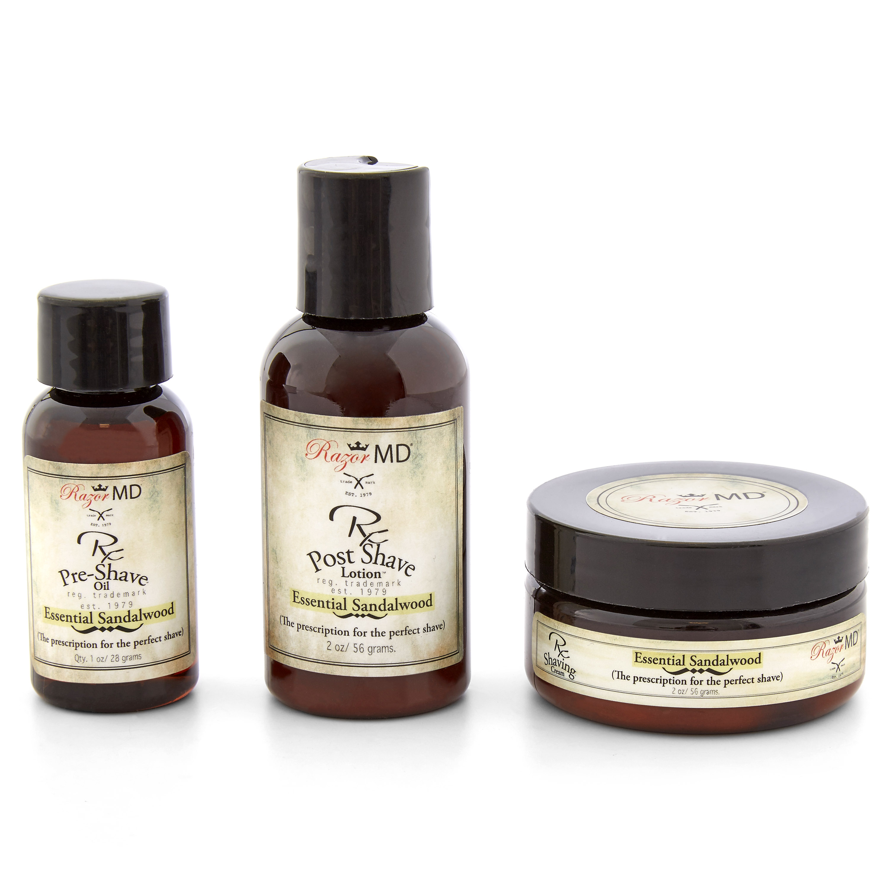 Trío de viaje esencial Rx de sándalo - 1