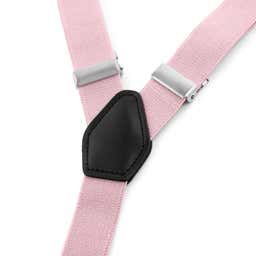 Slim Pink Split Button Braces - 3 - gallery