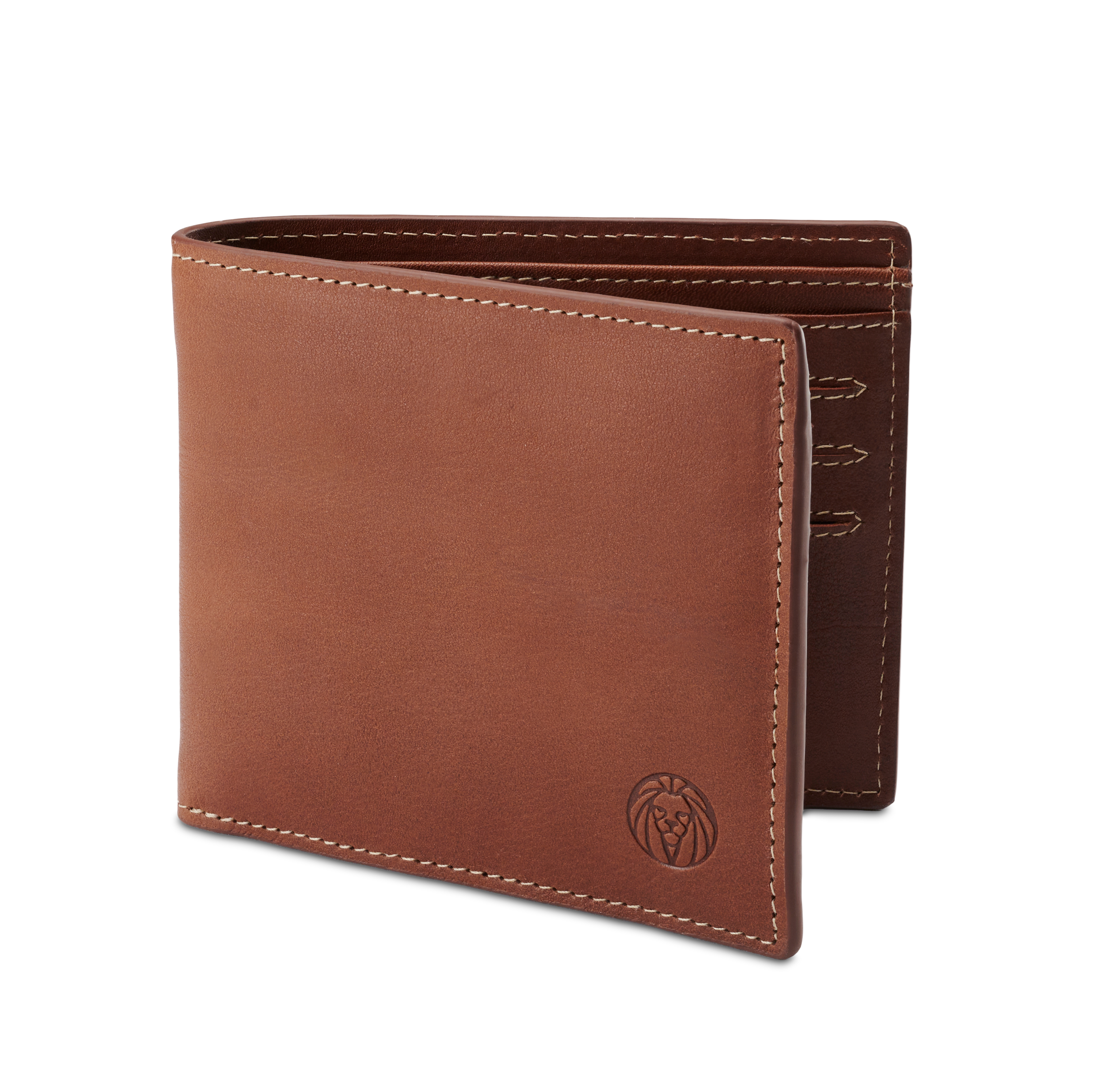 Tan Leather Wallet - 1