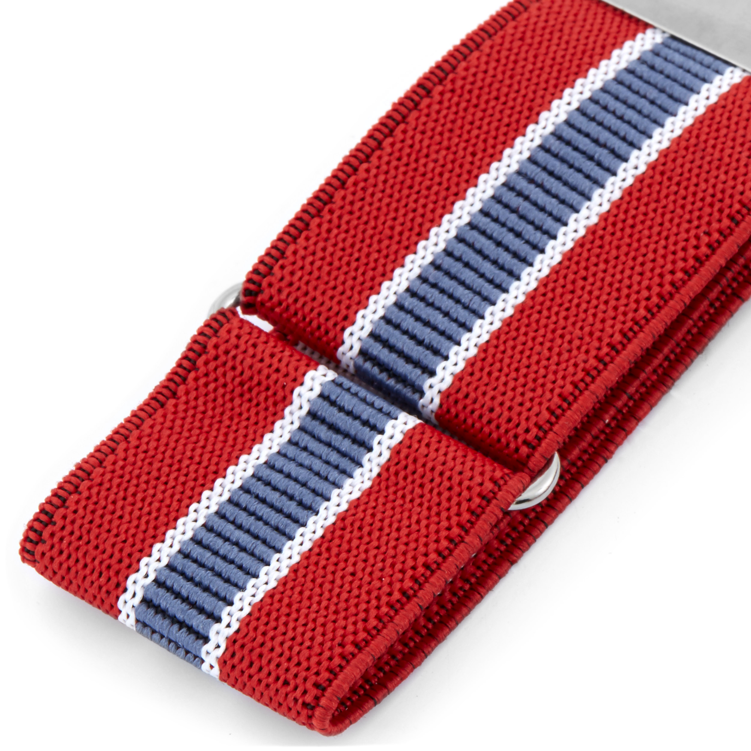 Røde, Hvide & Blå Syede Ærmeholdere - 2