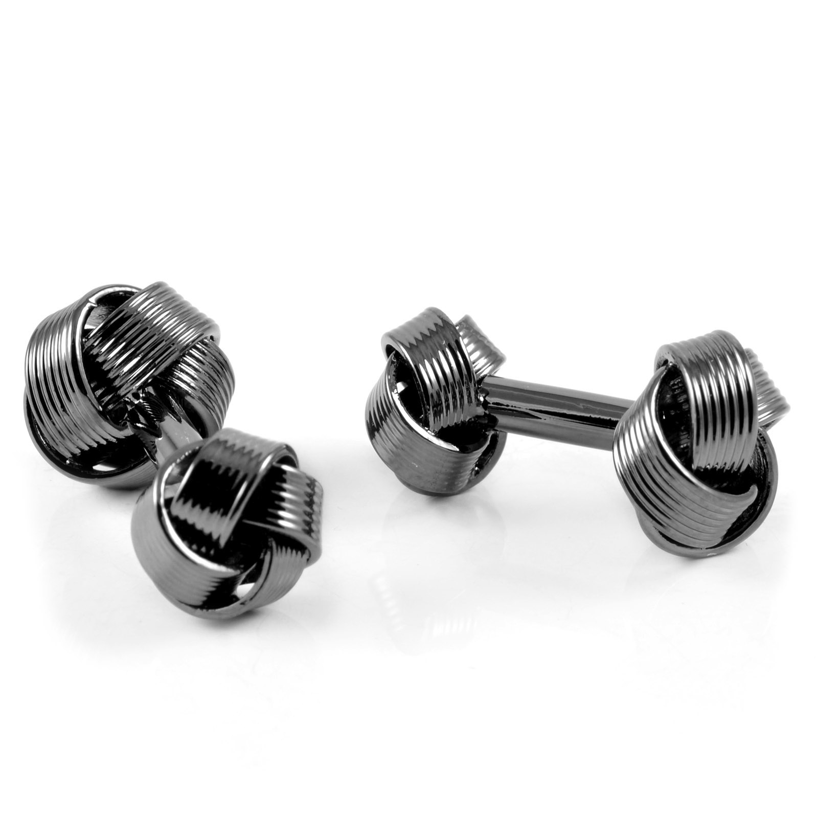 Spinki do mankietów z gotyckim splotem - 3