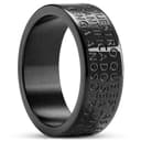 Unity | 8 mm Schwarzer spanischer Vaterunser-Ring Unity | 8 mm Schwarzer spanischer Vaterunser-Ring