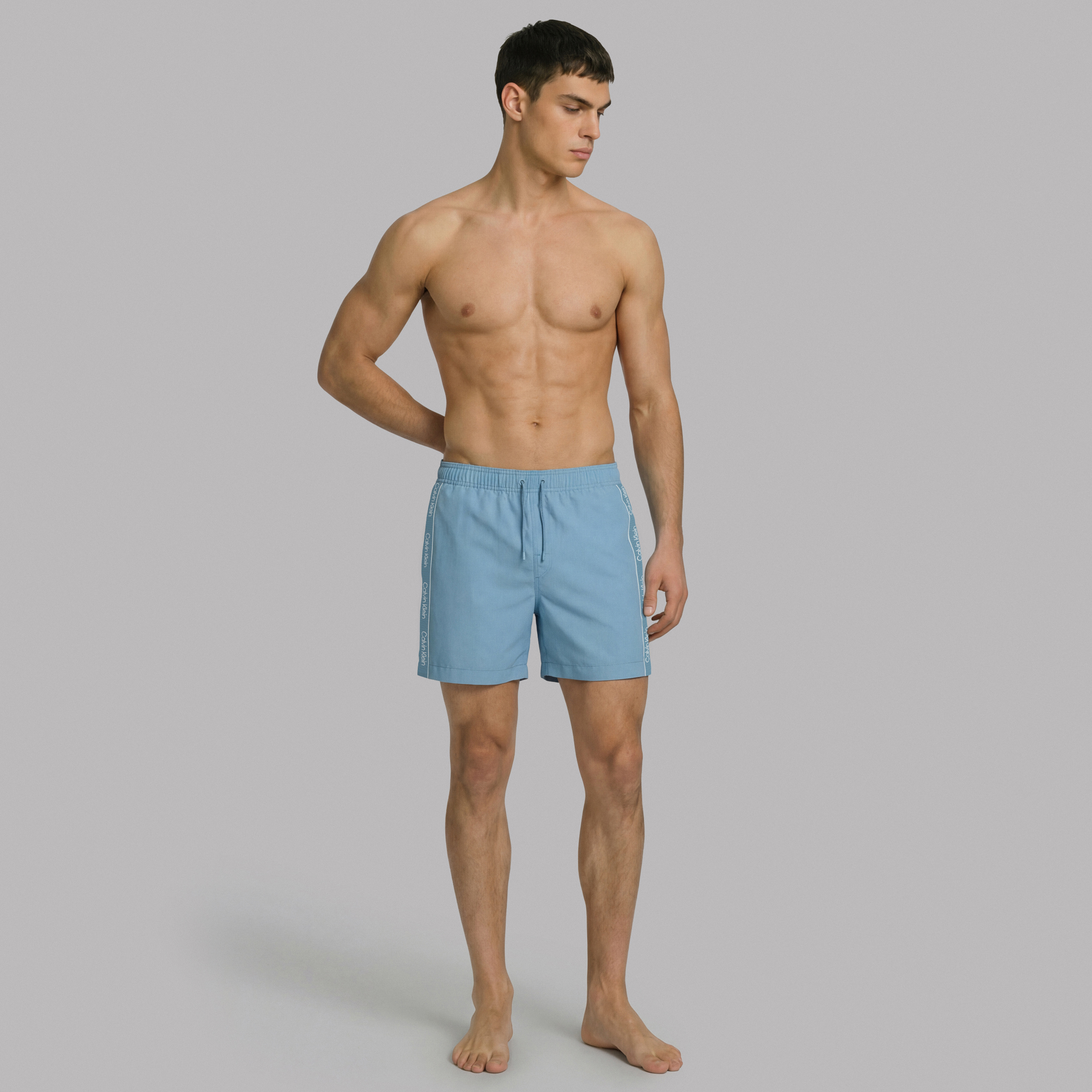 Calvin Klein | Short de bain bleu clair - 3