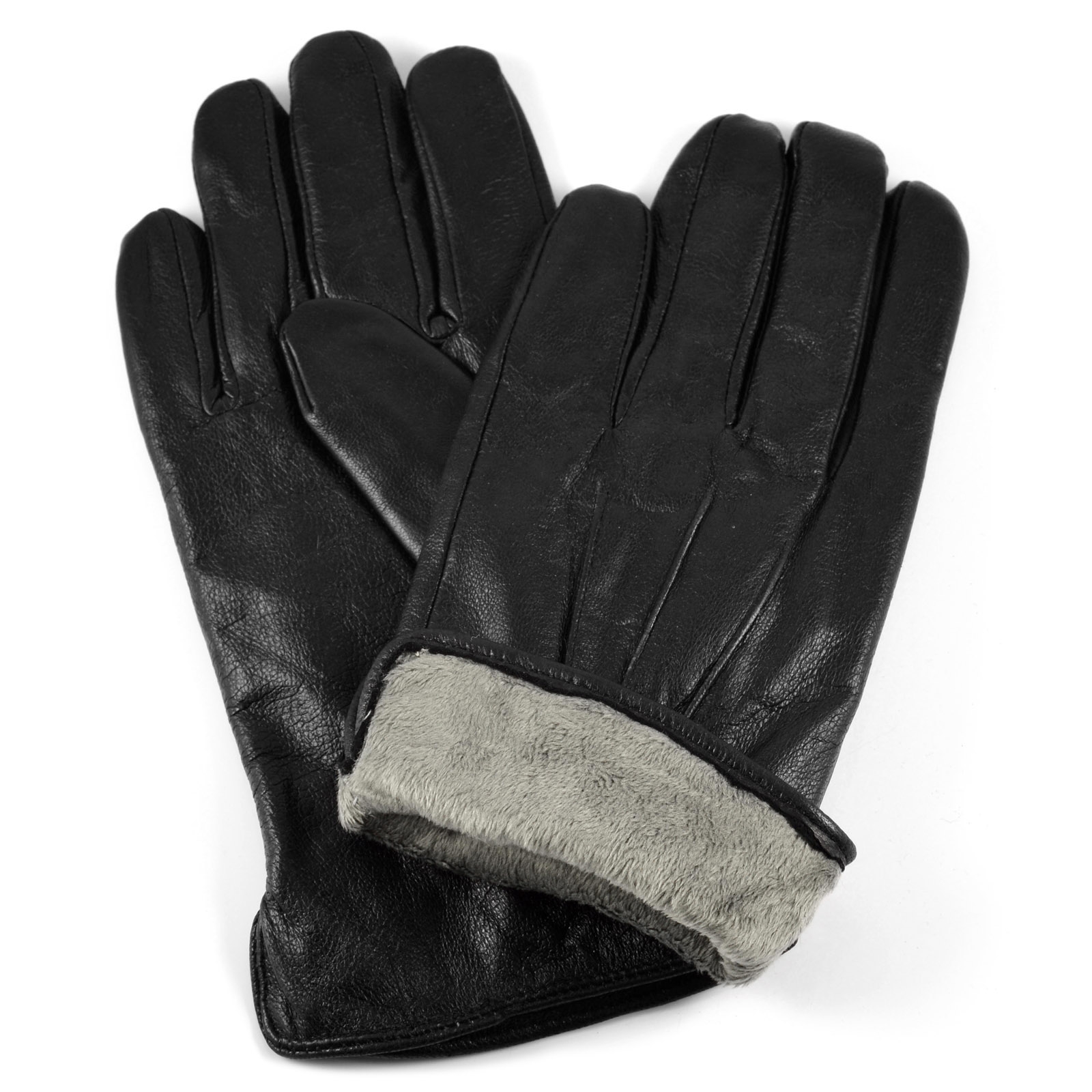 Zwarte Rata Lederen Handschoenen - 2