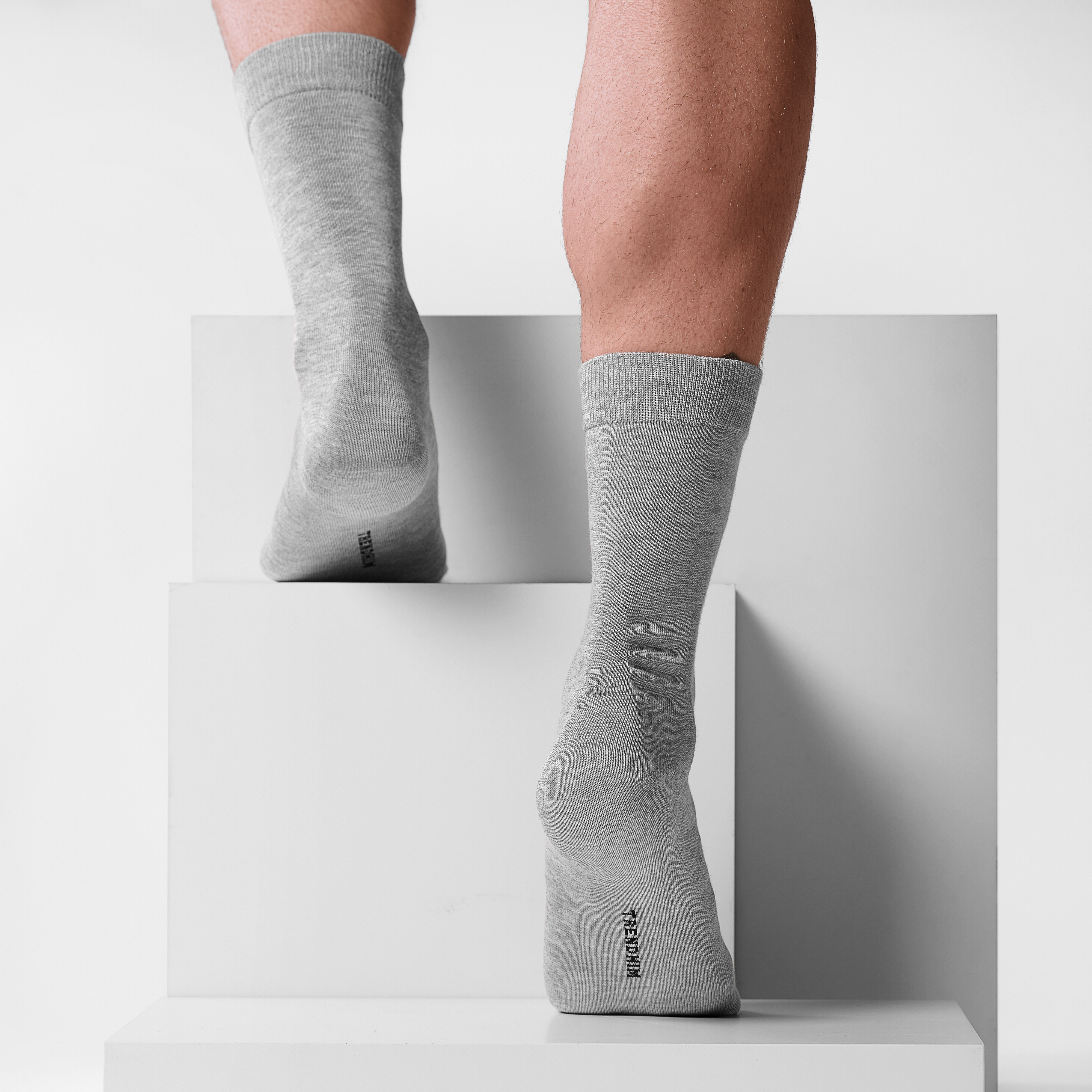 FreeFeel | Ljusgrå Strumpor i Bambu - 4