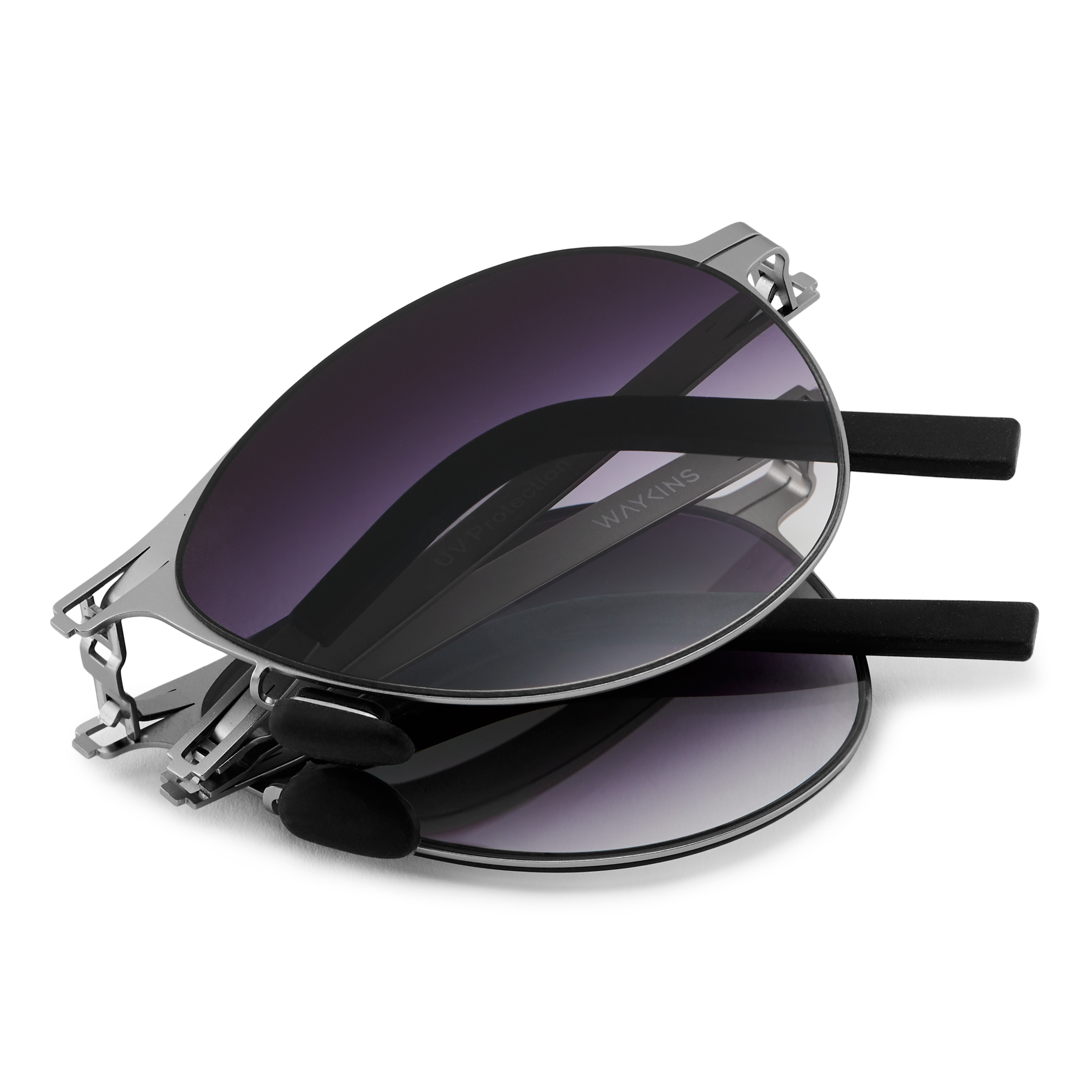 Sonnenbrille Klappbar Silberfarben Whitmore Thea - 7