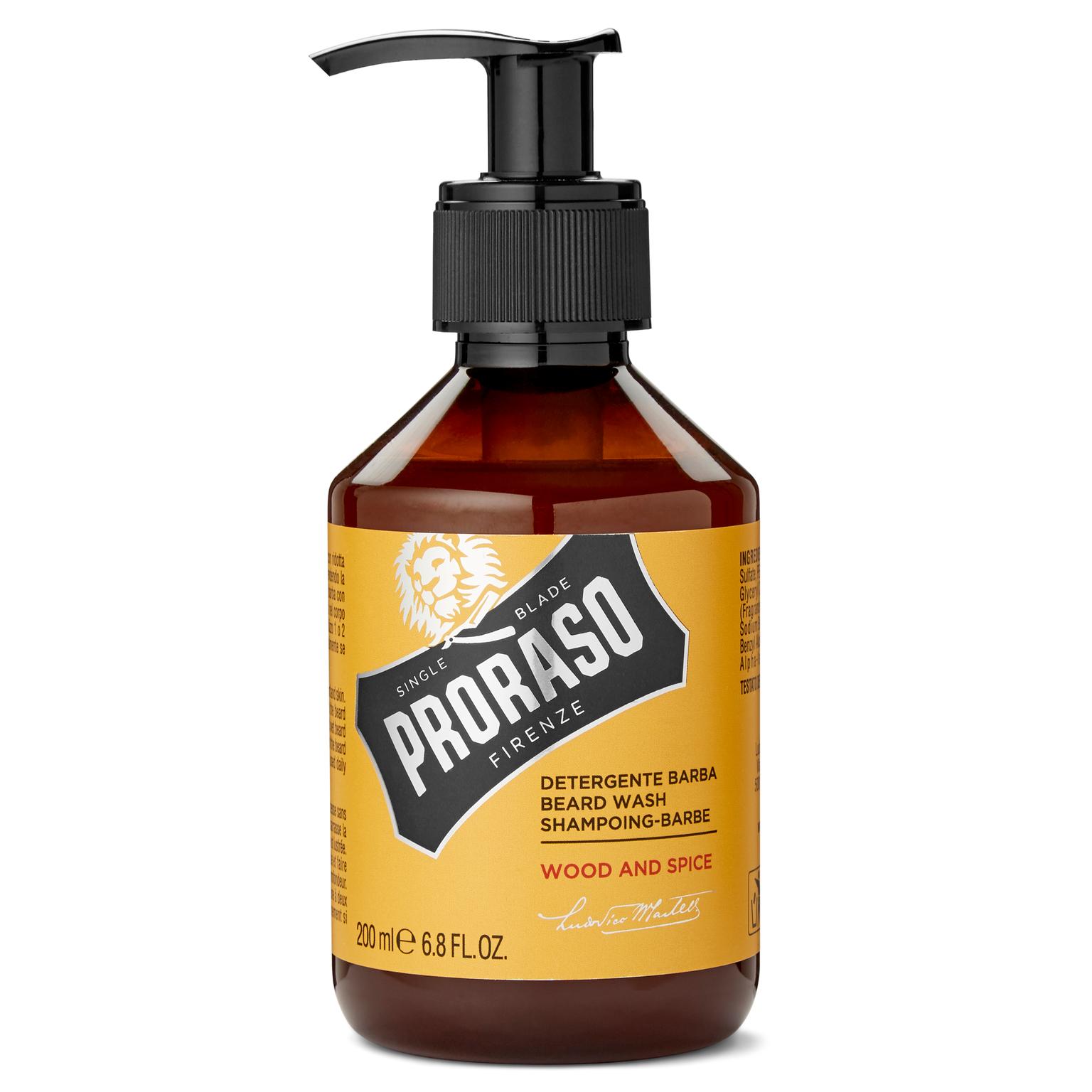 Płyn do mycia brody z drewnem i przyprawami 200 ml Płyn do mycia brody z drewnem i przyprawami 200 ml
