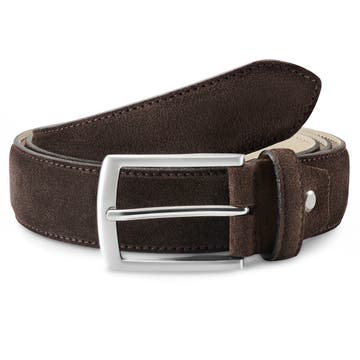 Holden | Cinturón de ante marrón