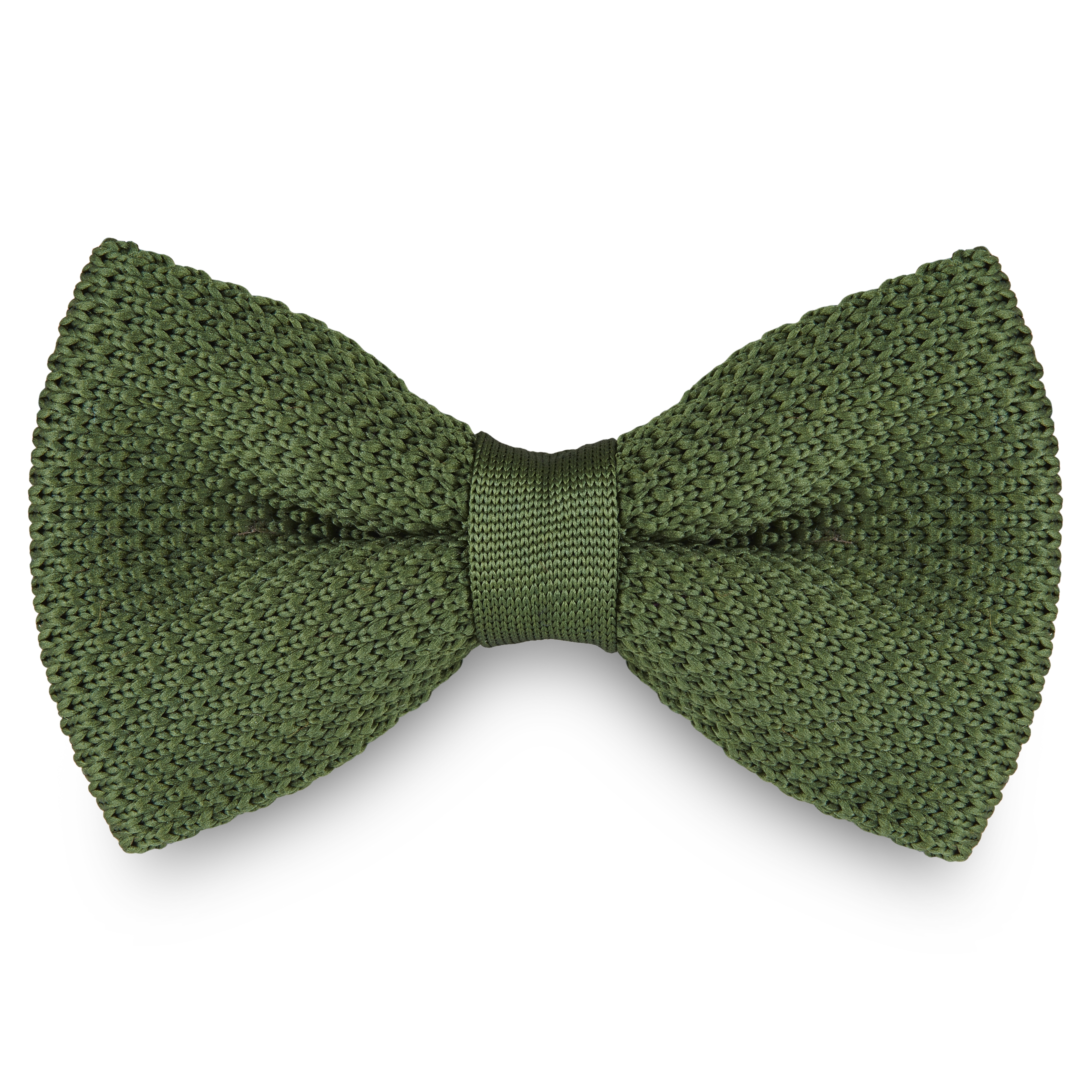 Grüne Strickfliege - 1