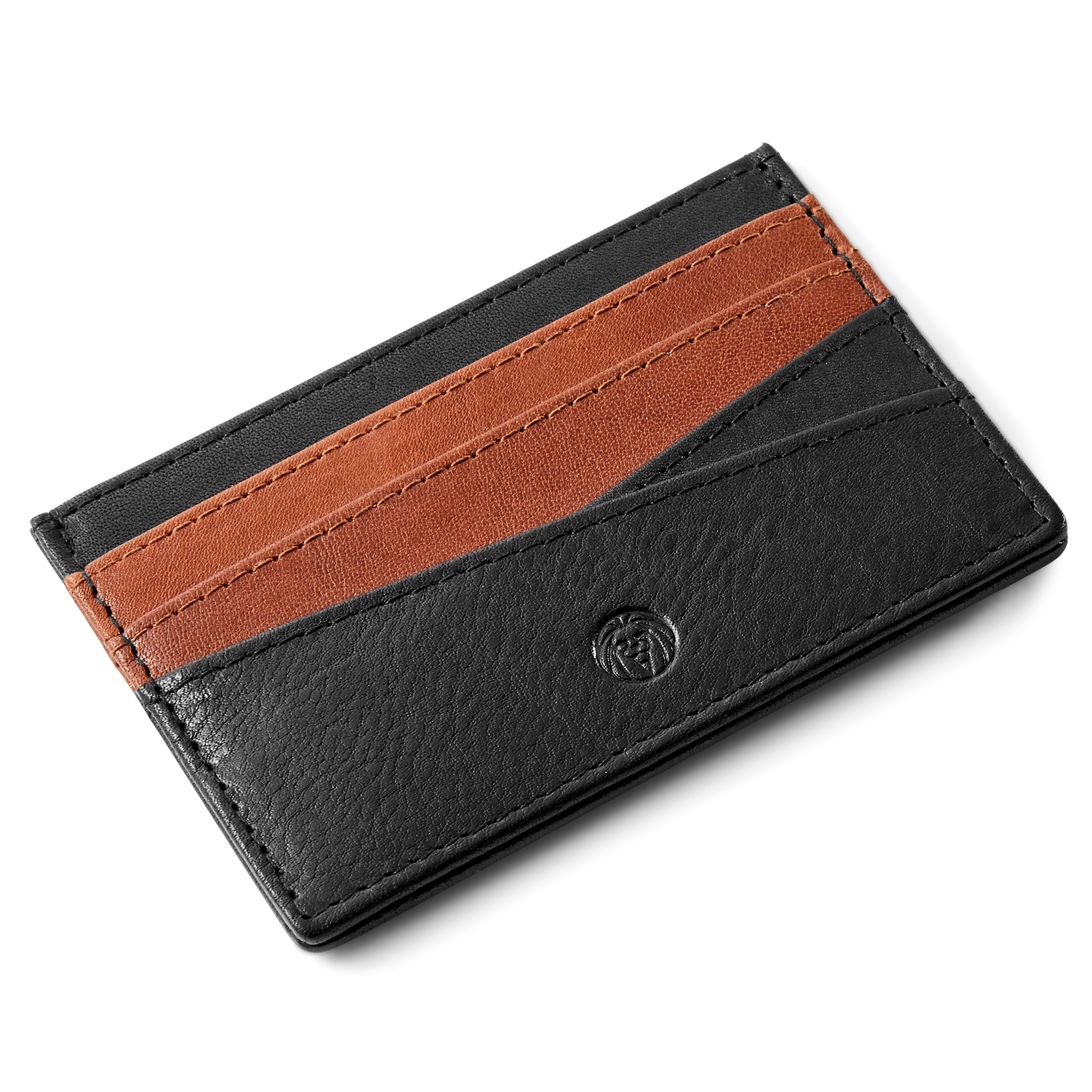 Porte-cartes Lacey en cuir noir anti-RFID - 5