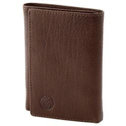 California | Brown Trifold Leather Wallet
