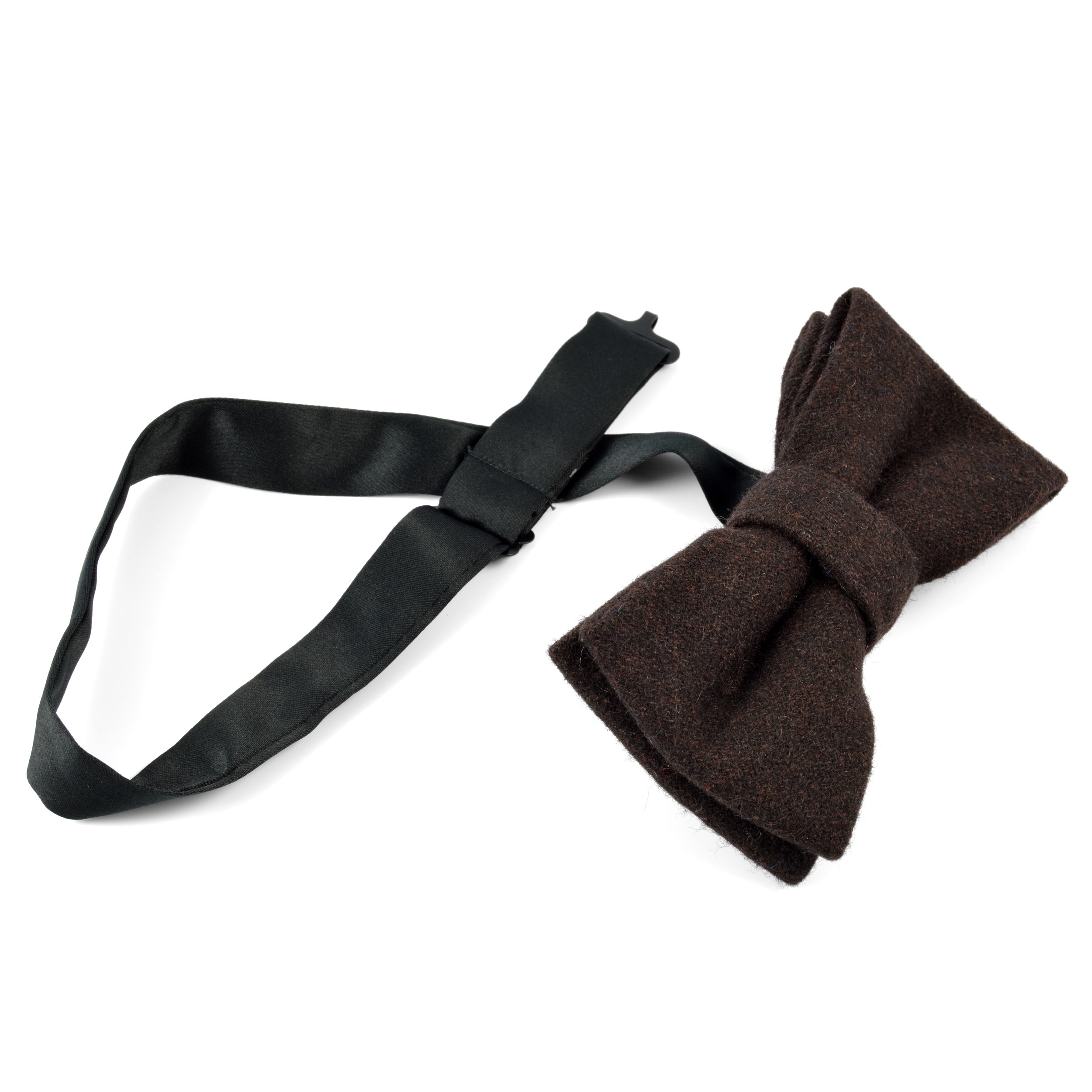 Handgefertigte Fliege in Braun - 2