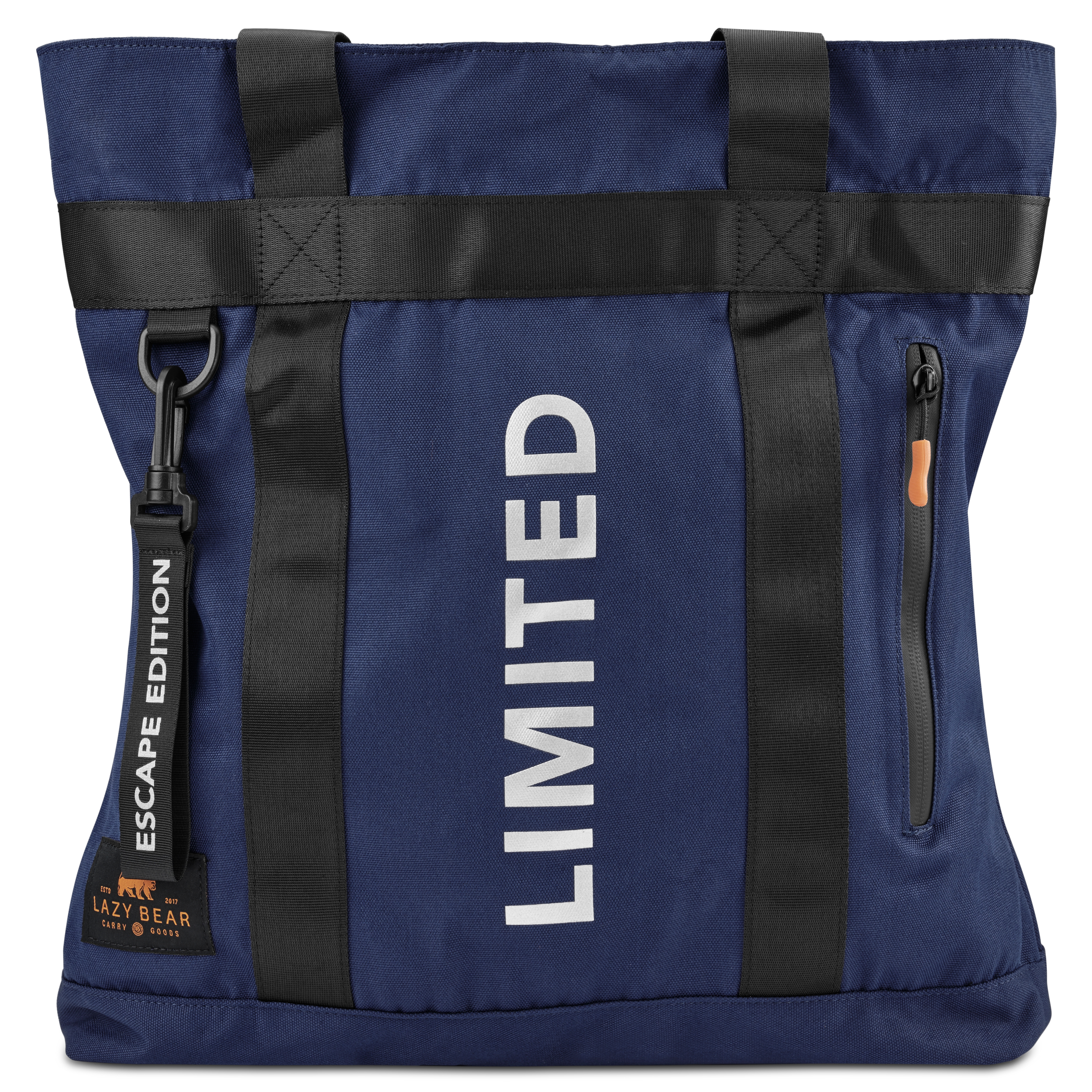 Borsa tote Lamair pieghevole blu in edizione limitata - 4