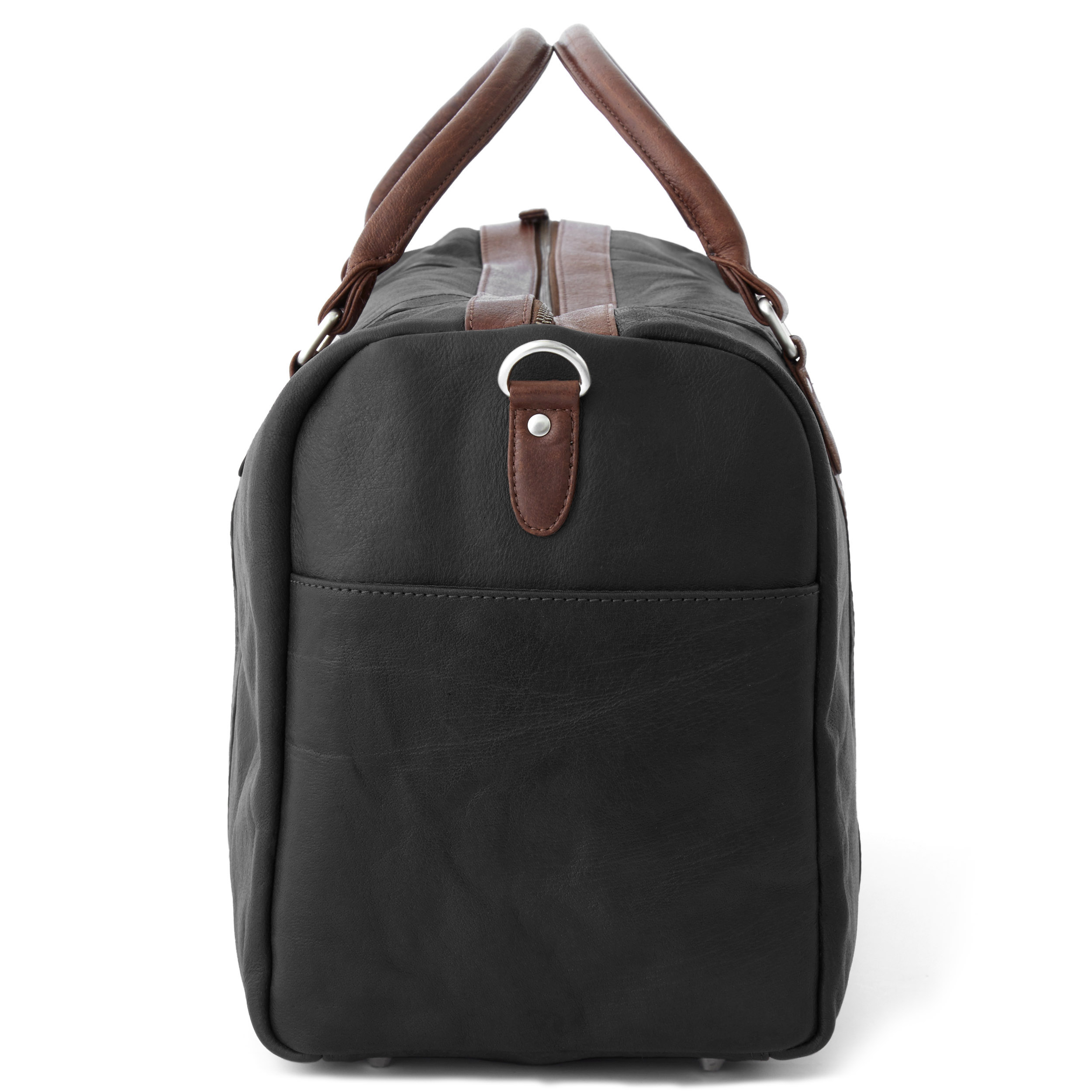 Μαύρη & Καφέ Τσάντα Duffel California - 6