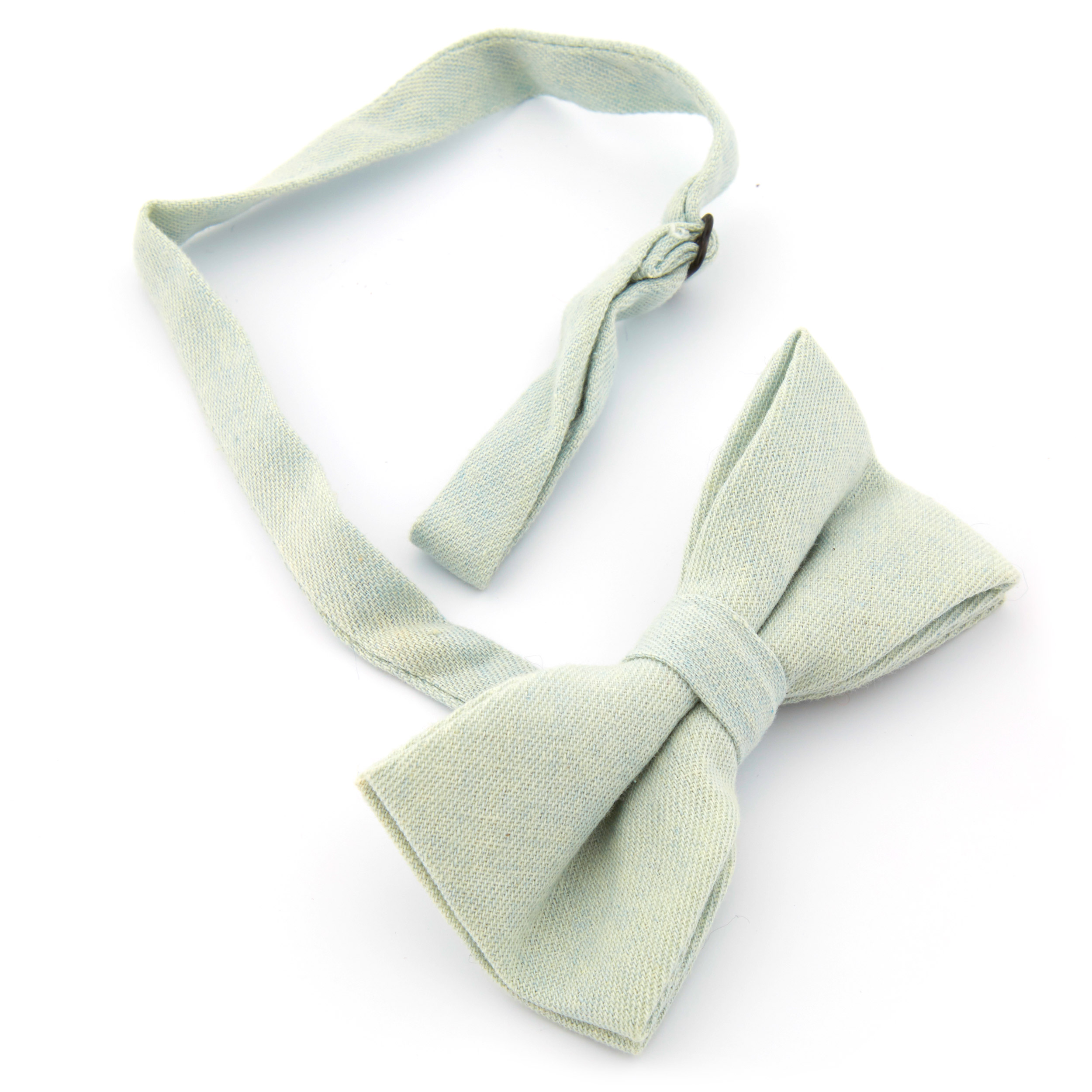 Lyseblå Bomull Sløyfe - 2