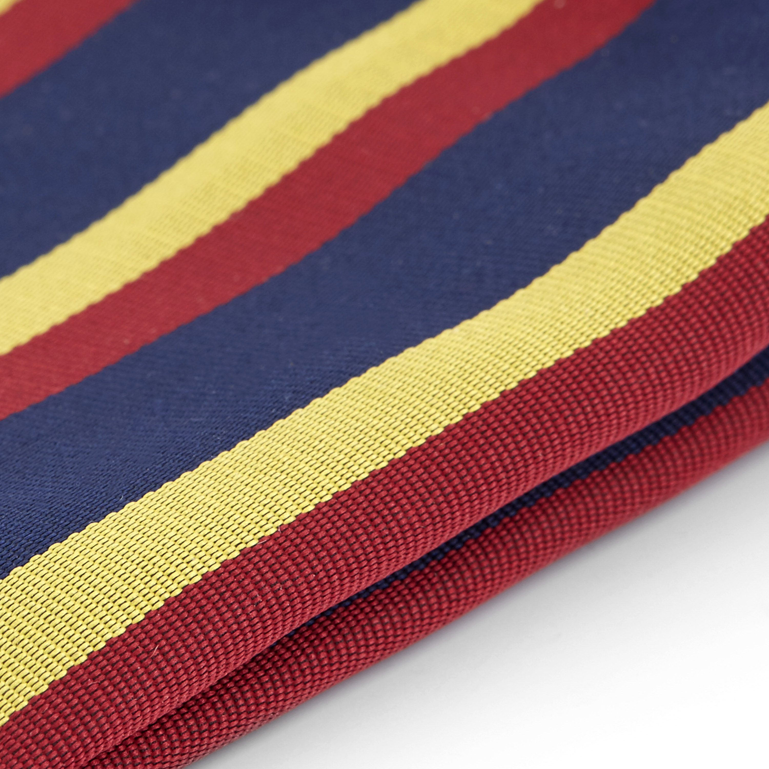 Sini-puna-keltaraidallinen taskuliina - 2