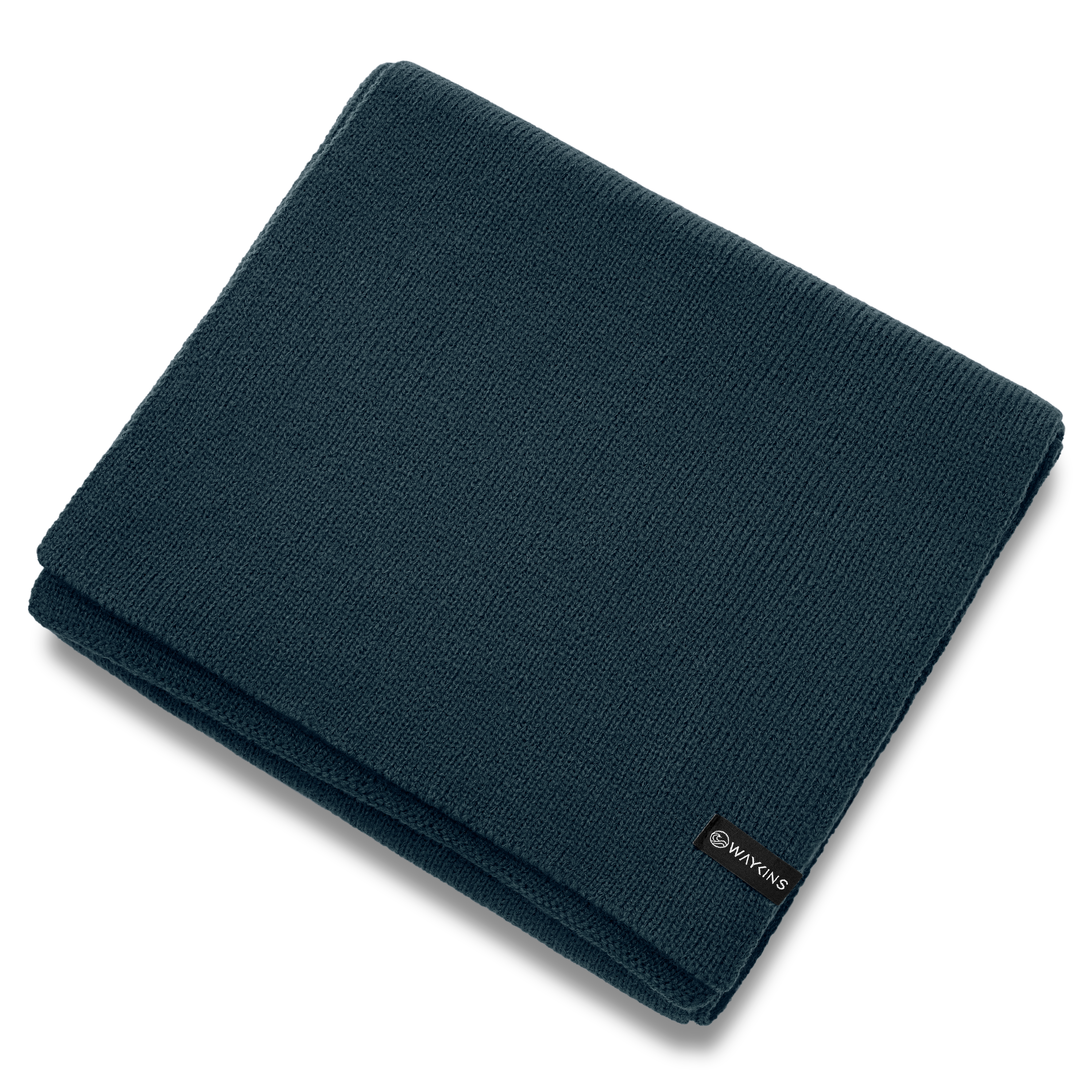 Baltic | Écharpe bleu marine en Acrylique à Mailles fines - 2