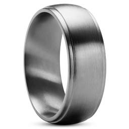 Aesop Louis Zilverkleurige Titanium Ring