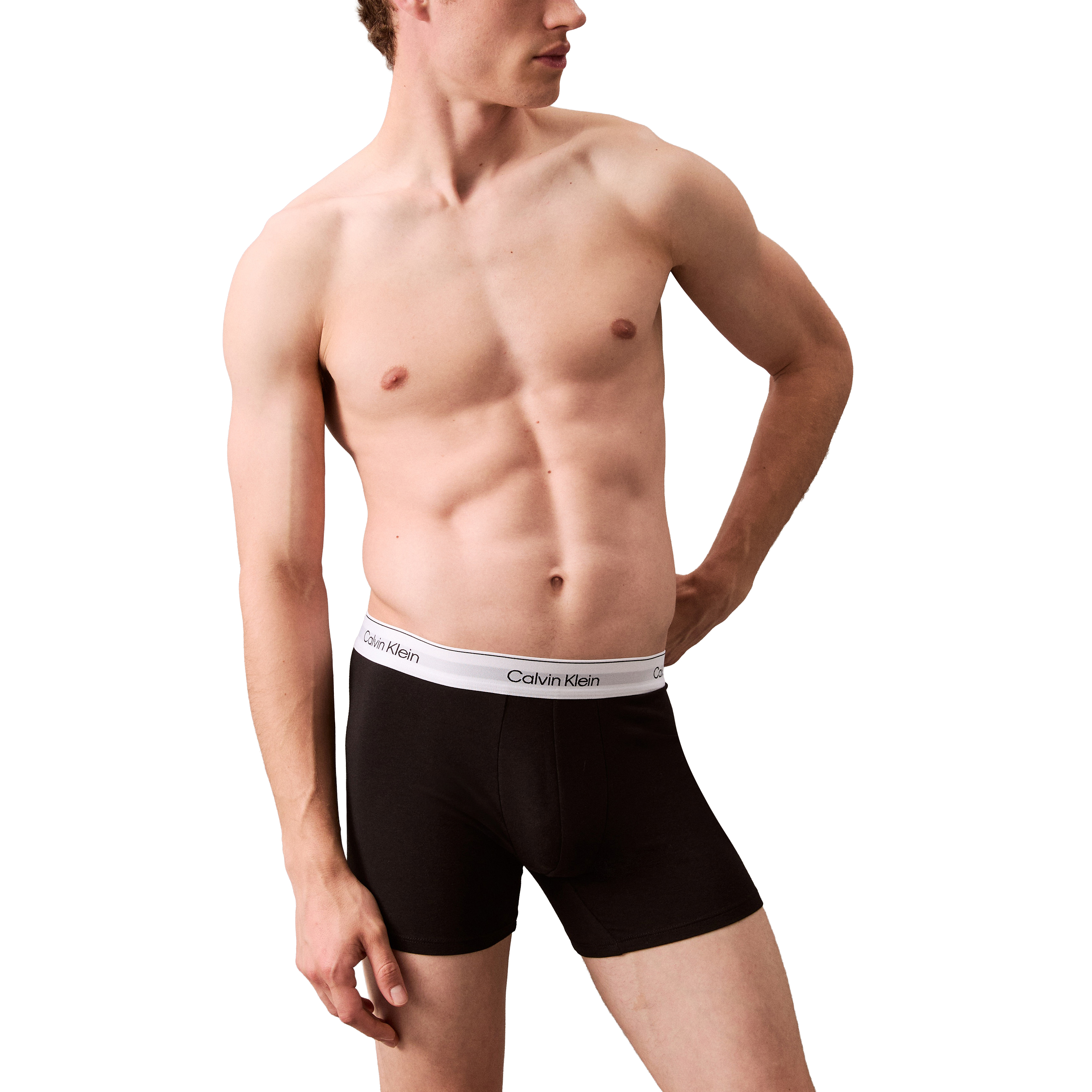 Lot de 3 Boxers Gris/Blanc/Noir Calvin Klein MP1 - 2