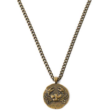 Astro | Gold-Tone Cancer Zodiac Sign Necklace Astro | Gold-Tone Cancer Zodiac Sign Necklace