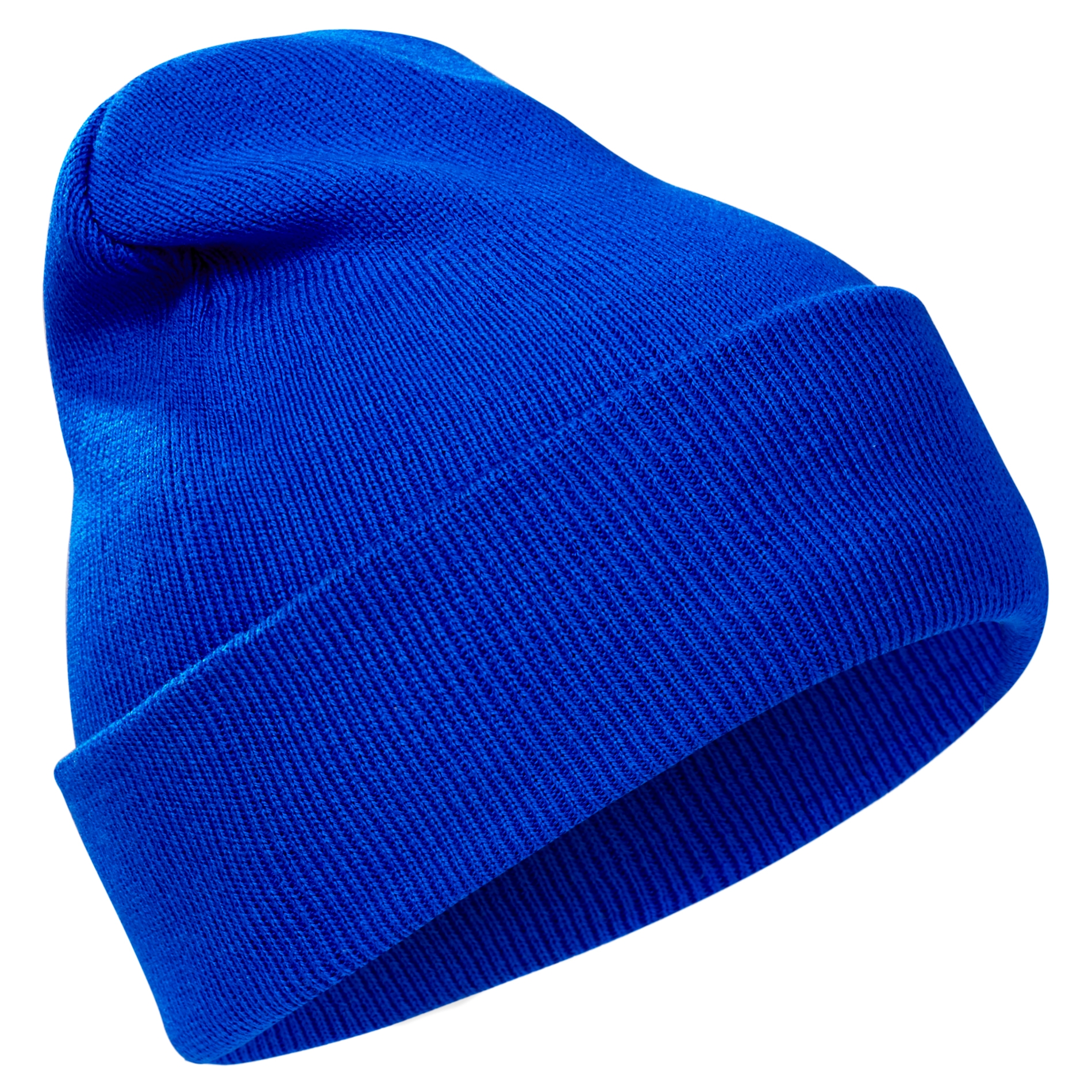 Long Blue Beanie - 2