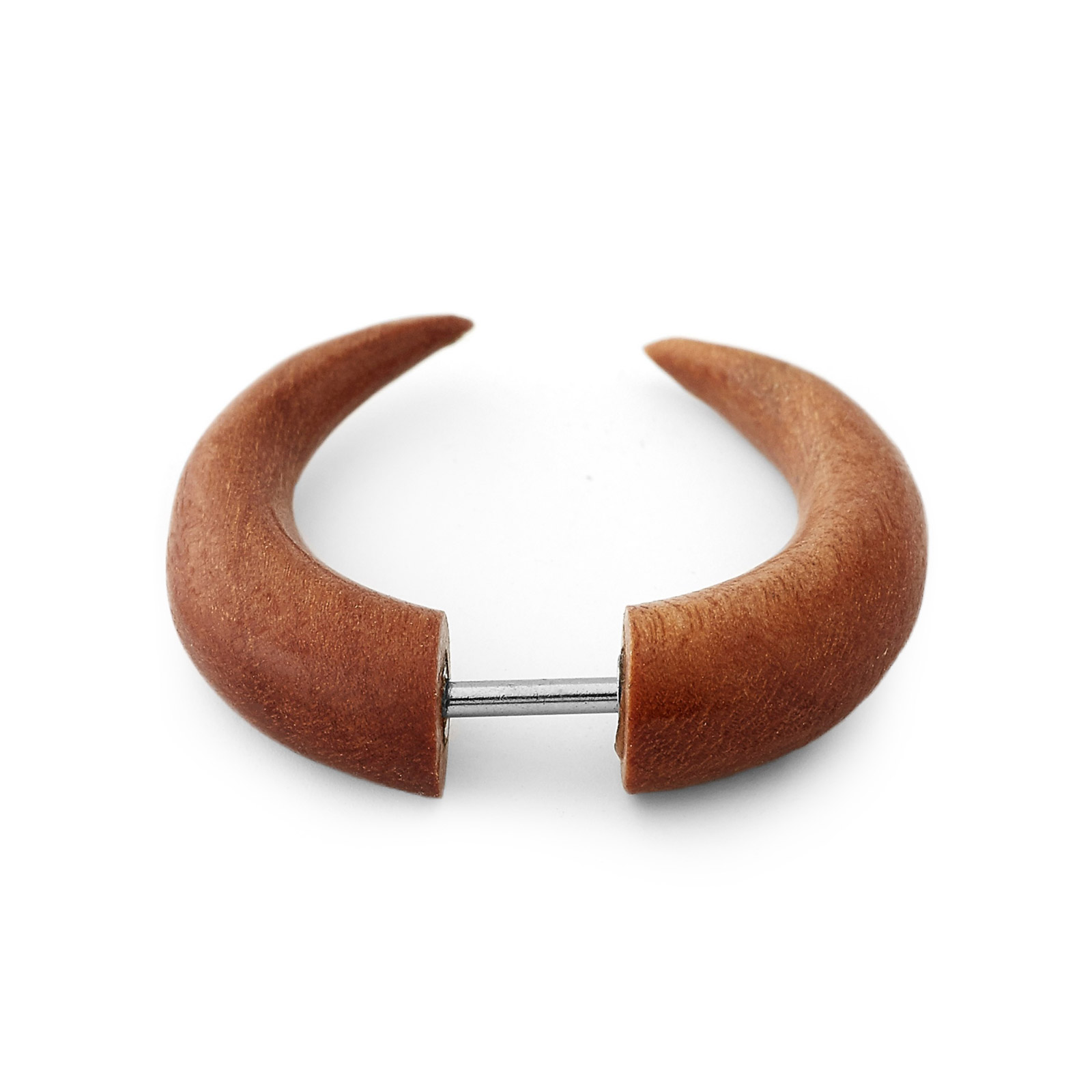 Rjav čep v obliki bikovih rogov - 1