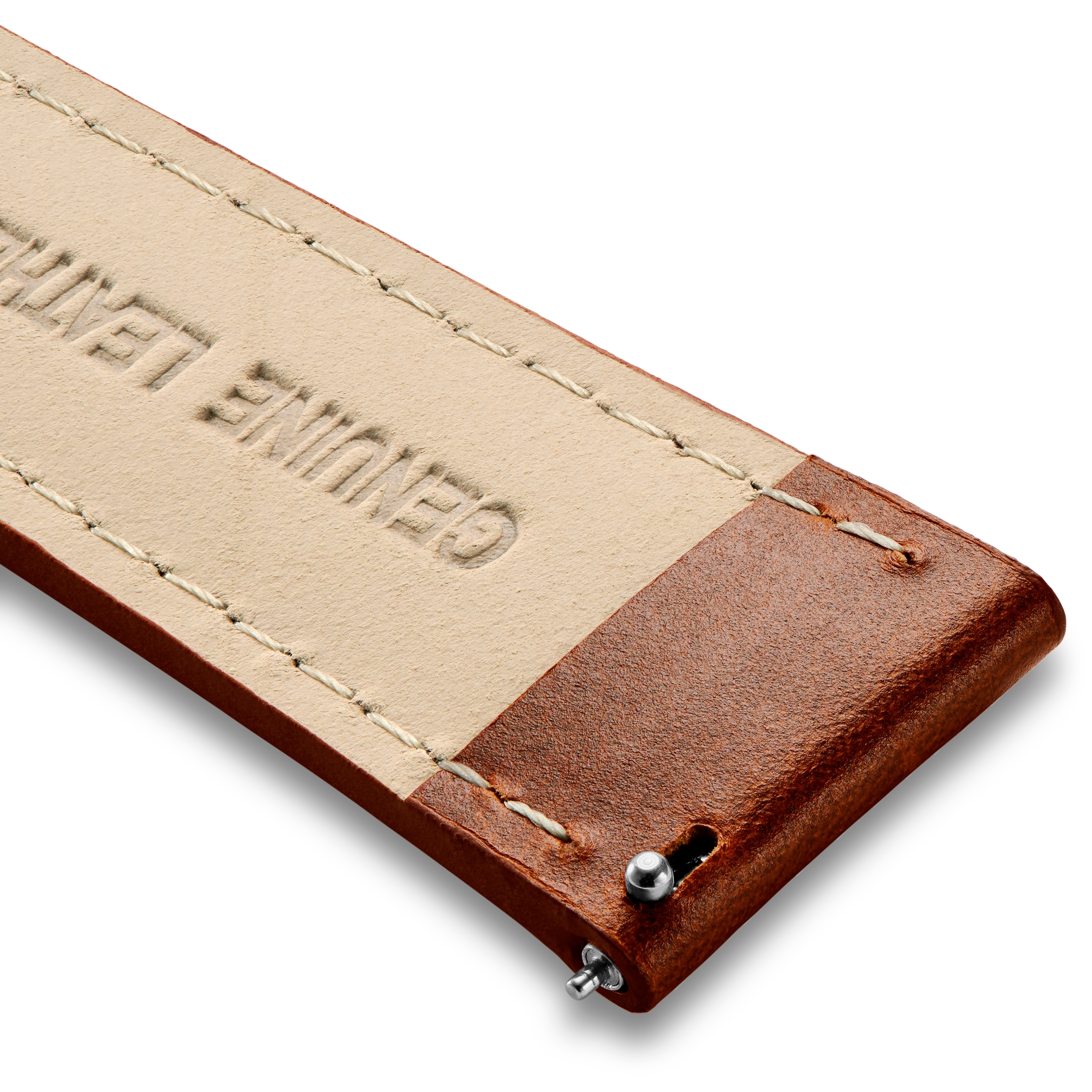 Olivier | Brown Genuine Leather Watch Straps - 4