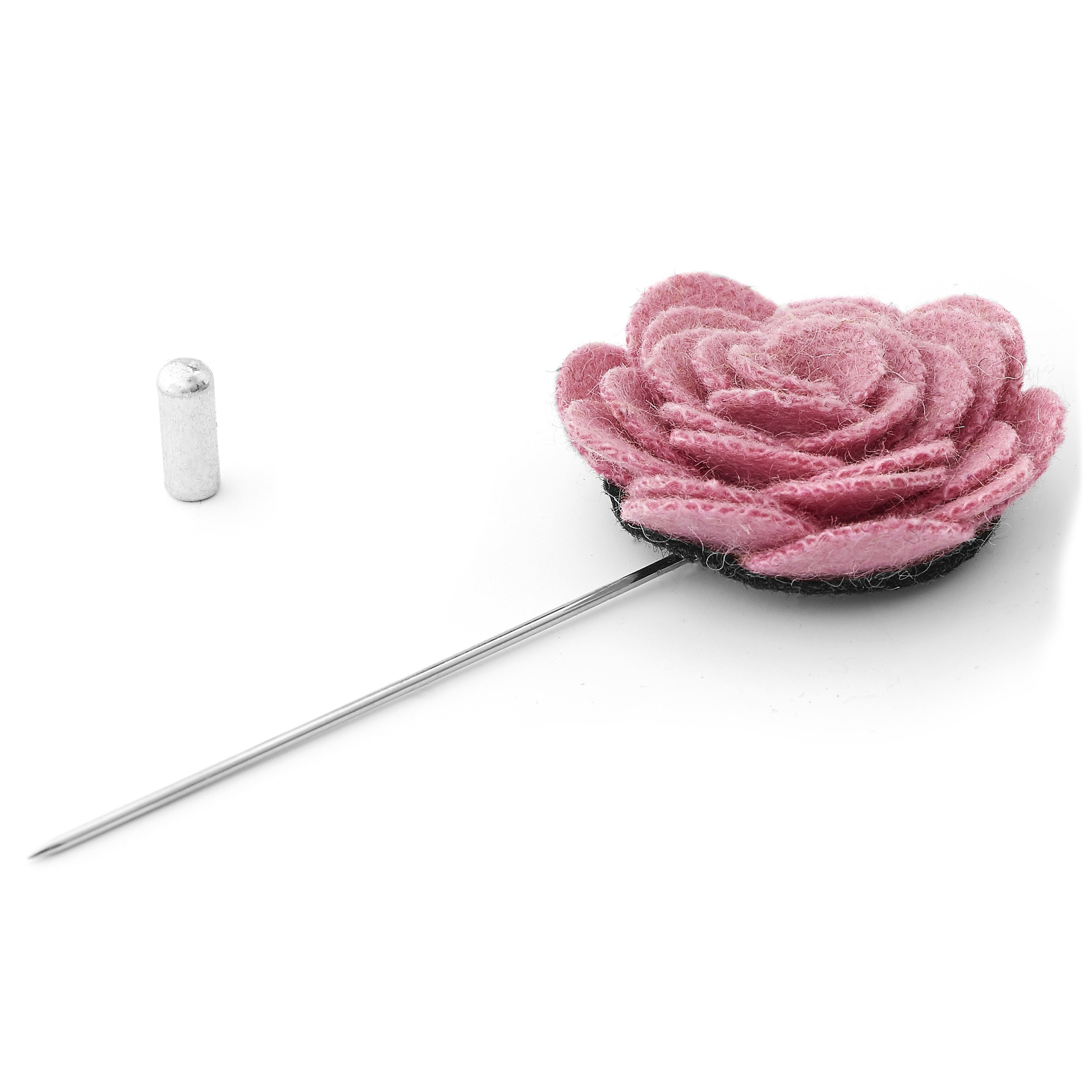 Reversnadel Mit Rosa Rose  - 2