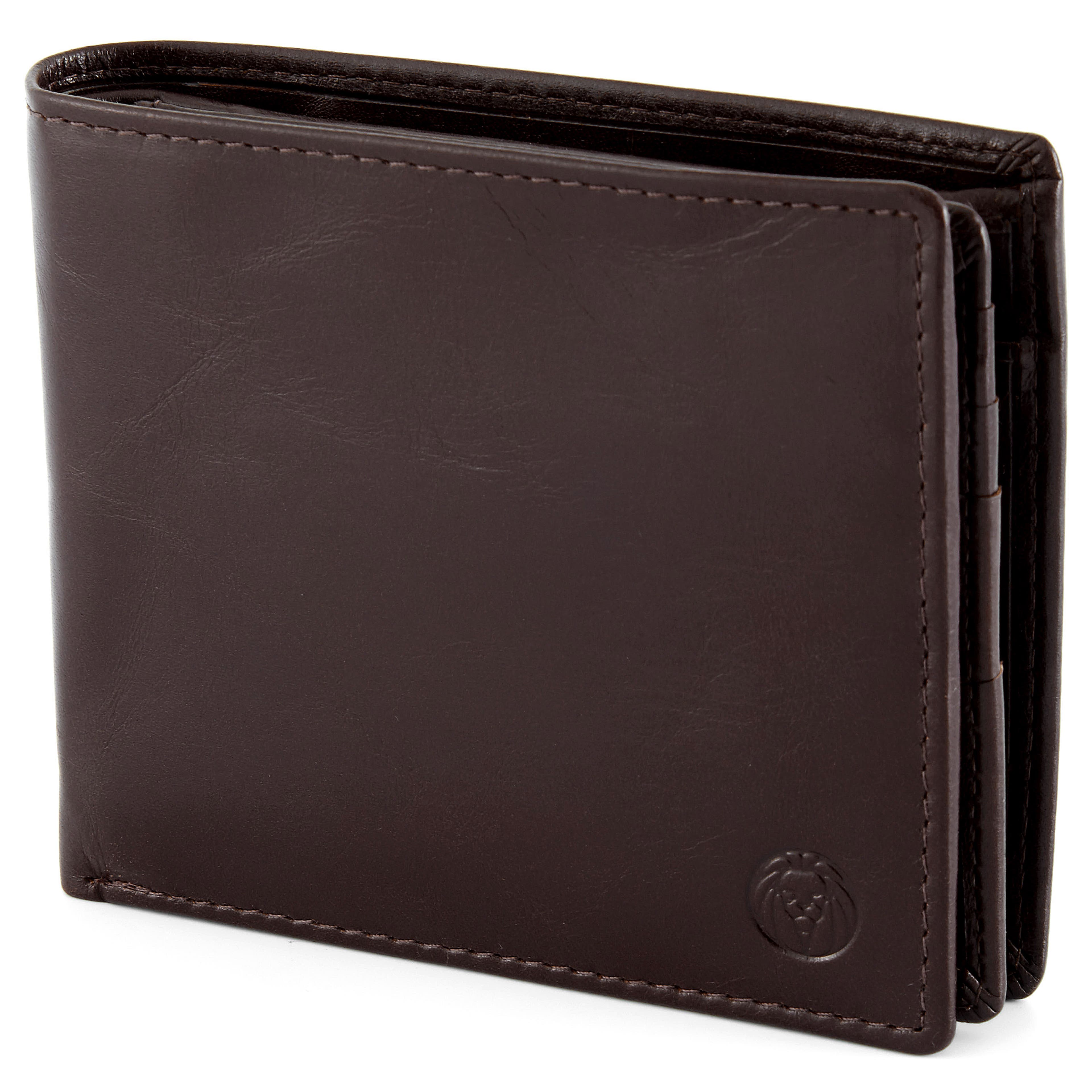 Dark Brown Tommy Jasper Leather Wallet