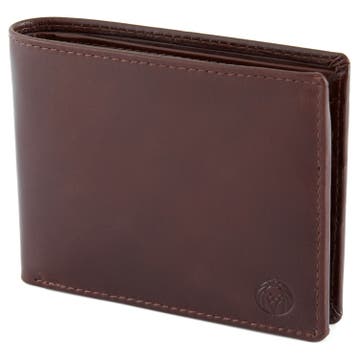 Brun Trifold Jasper Skinnlommebok Brun Trifold Jasper Skinnlommebok