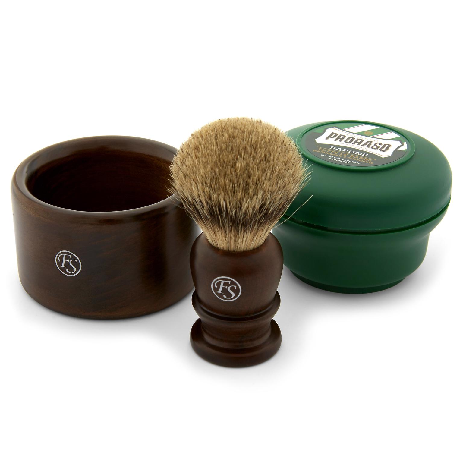 Classic Ebony Shaving Soap Set Classic Ebony Shaving Soap Set