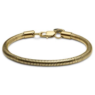Essentials | 1/5" (5 mm) Gold-Tone Snake Chain Bracelet Essentials | 1/5" (5 mm) Gold-Tone Snake Chain Bracelet