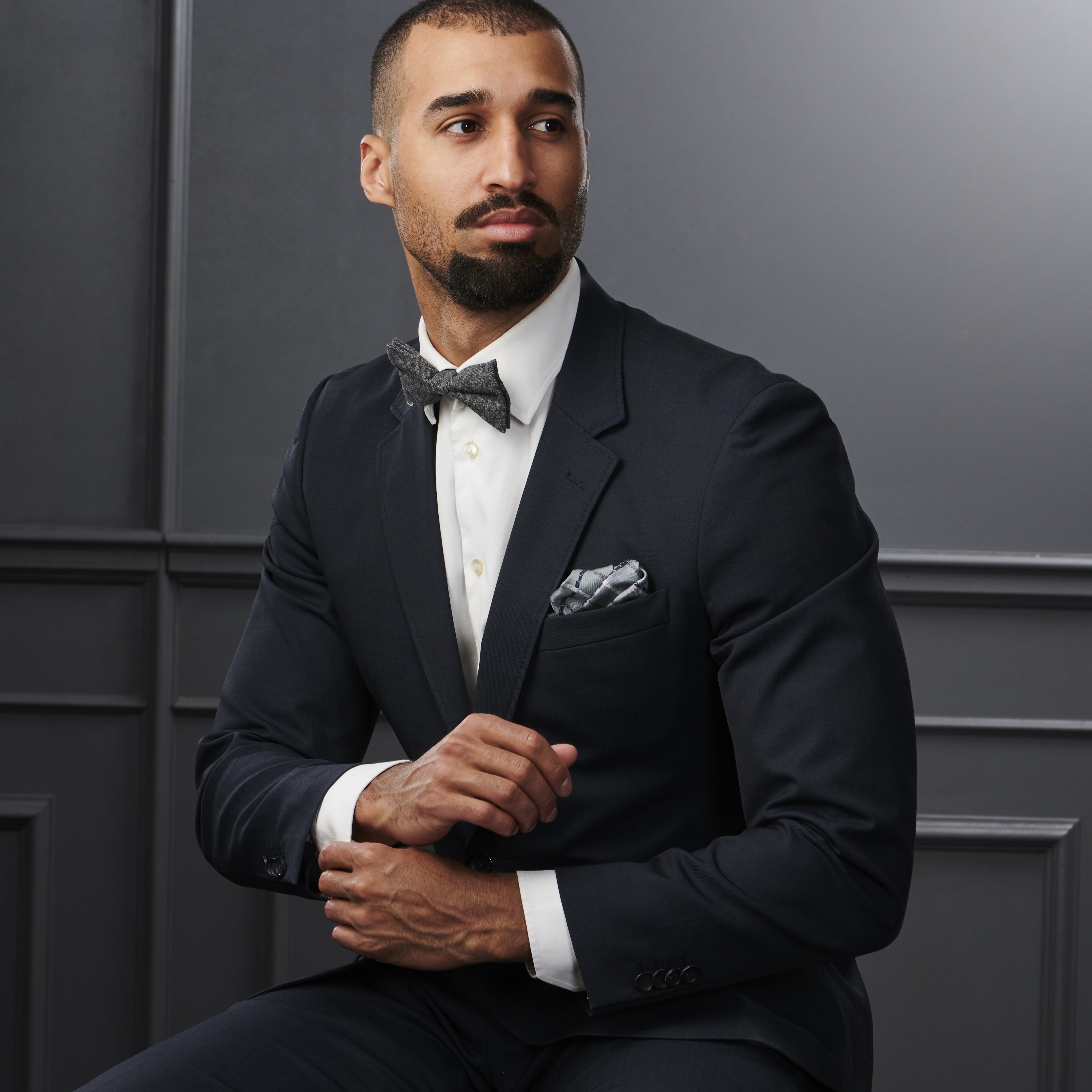 Pañuelo de bolsillo de seda Brux Boyd - 6