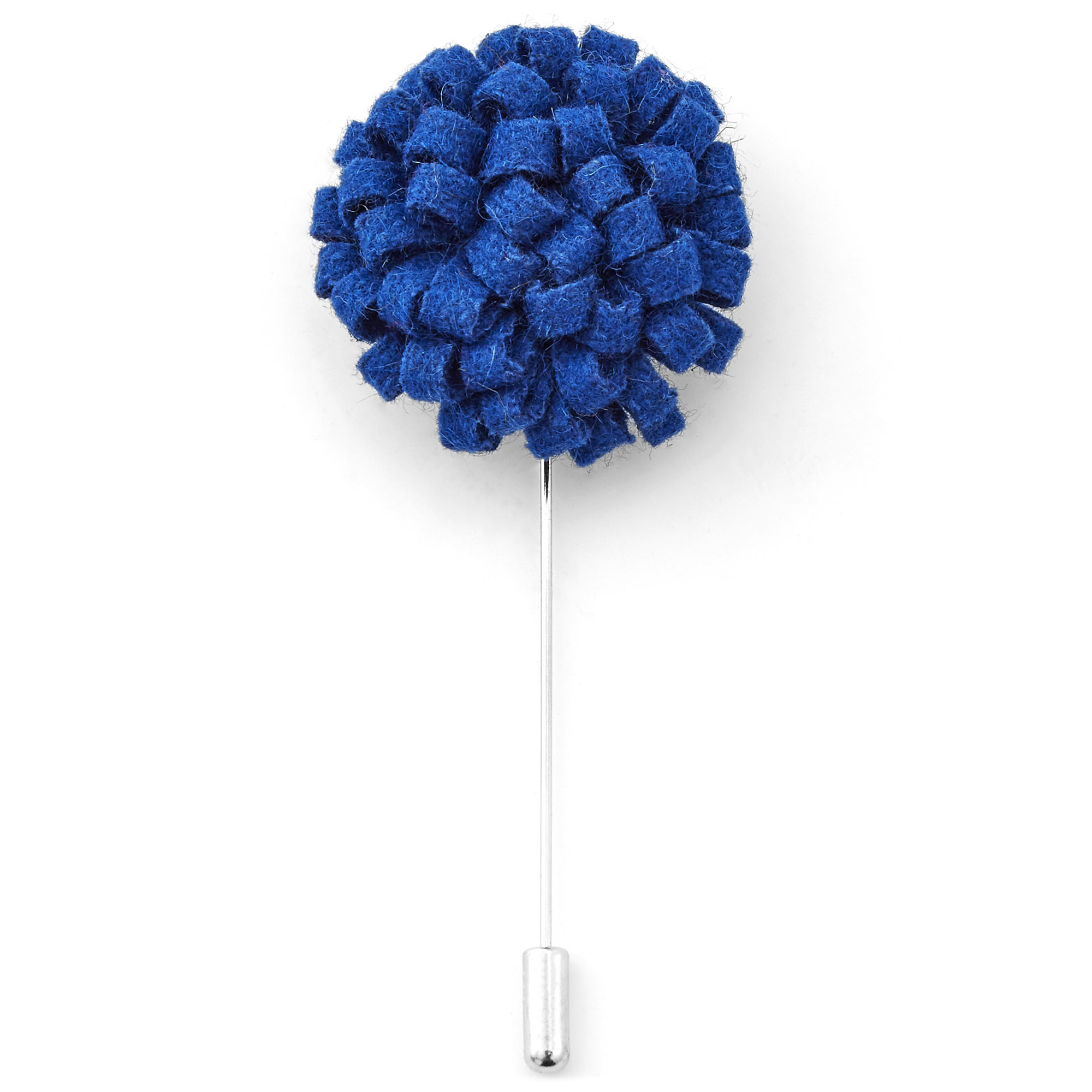 Creative Royal Blue Lapel Flower - 1