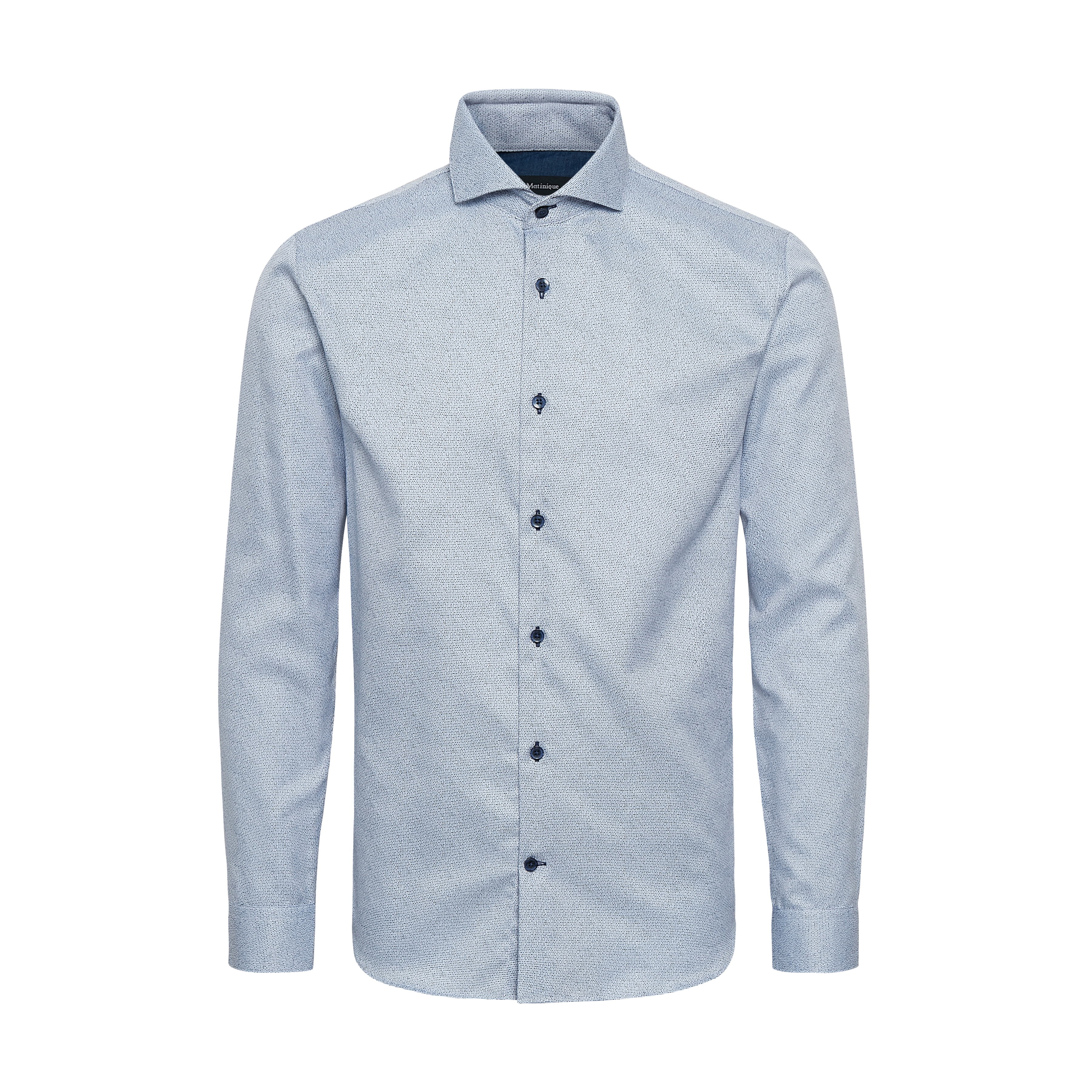 Trostol Washed Business Blå Skjorte - 1