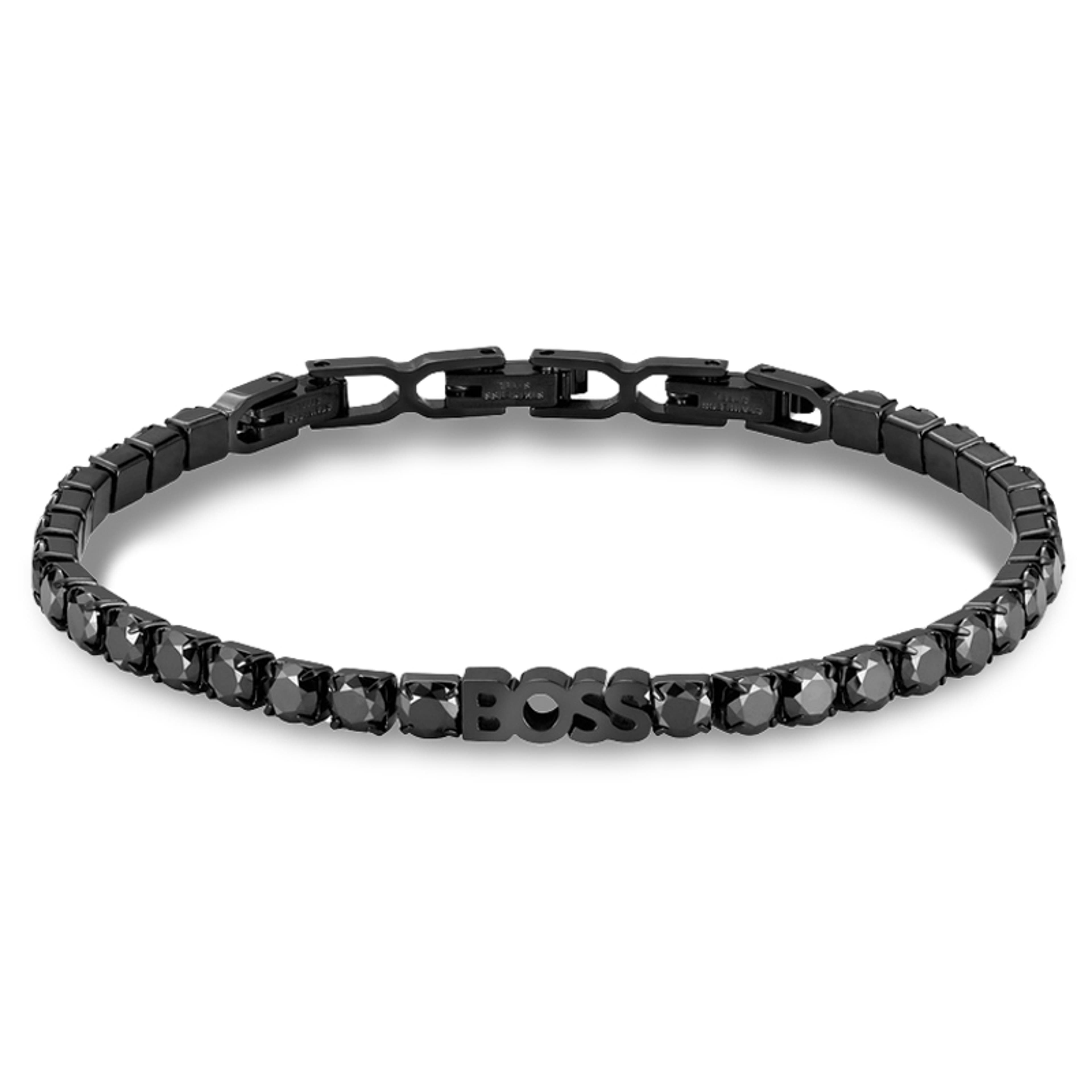 Pulseira Preta Kassy Glow da BOSS - 1